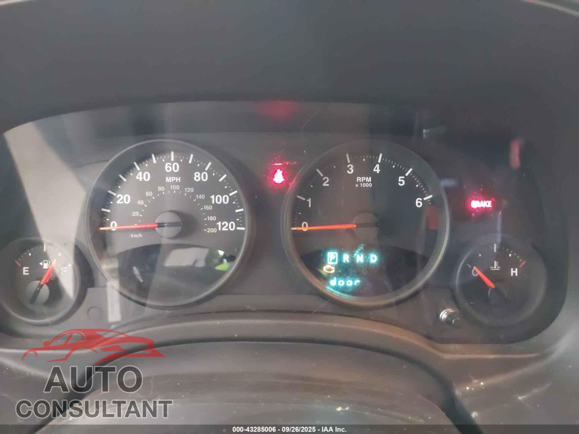 JEEP COMPASS 2013 - 1C4NJDEB5DD261661