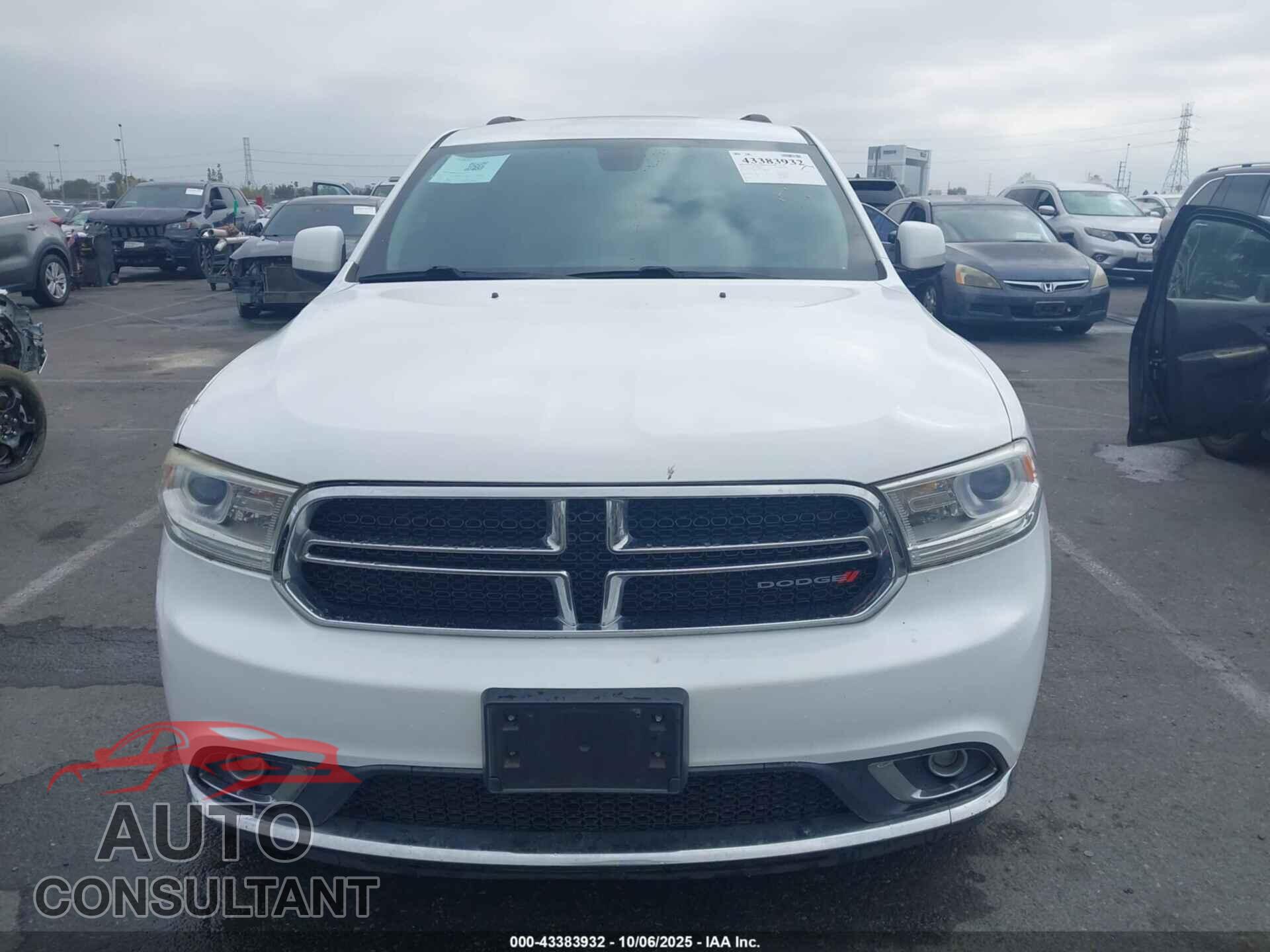DODGE DURANGO 2015 - 1C4RDHAG4FC147287