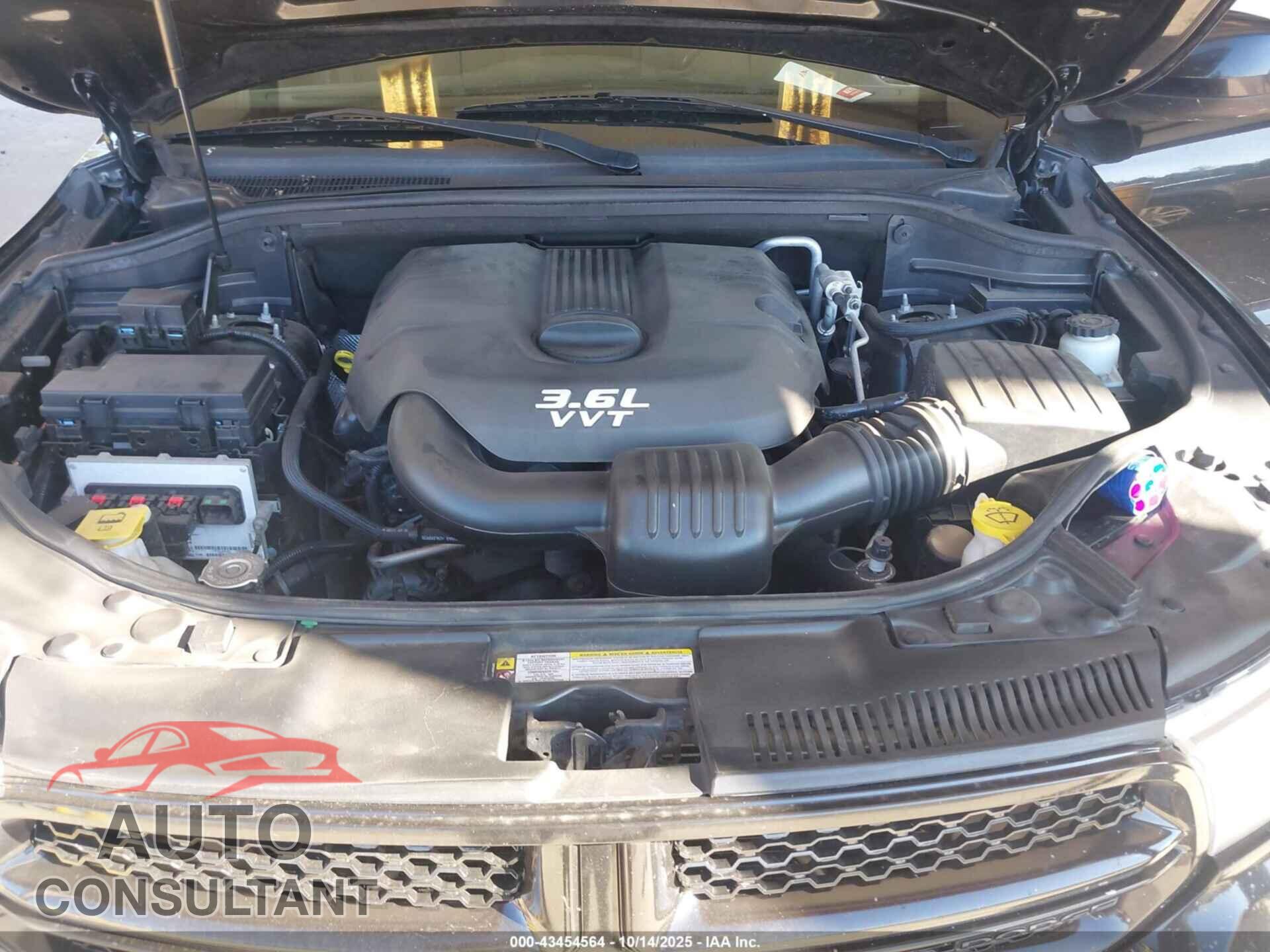DODGE DURANGO 2012 - 1C4RDJAG9CC182815