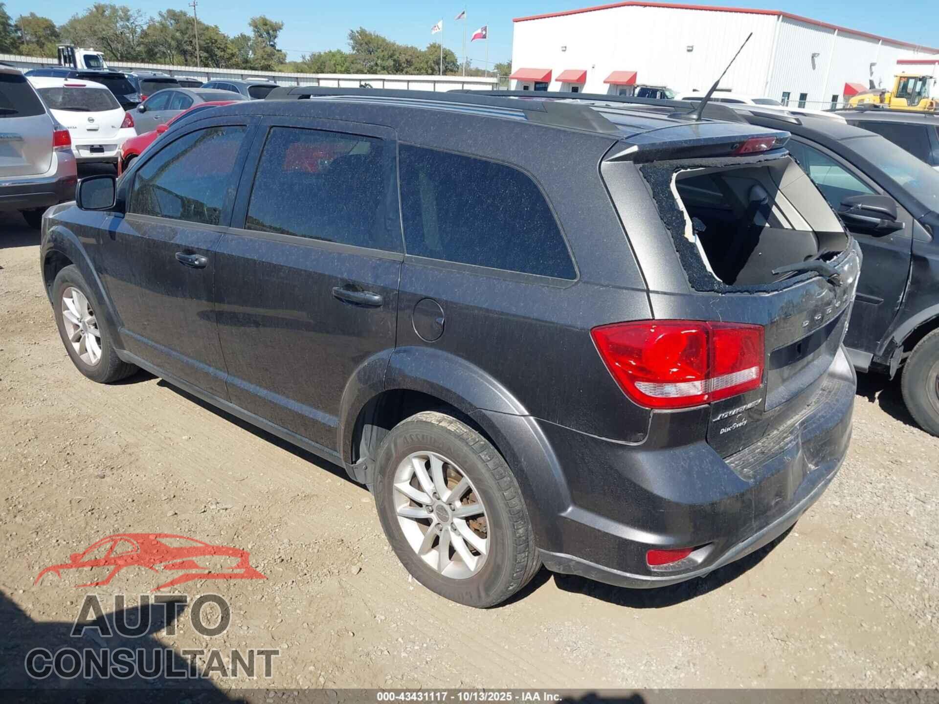 DODGE JOURNEY 2015 - 3C4PDCBG5FT743828