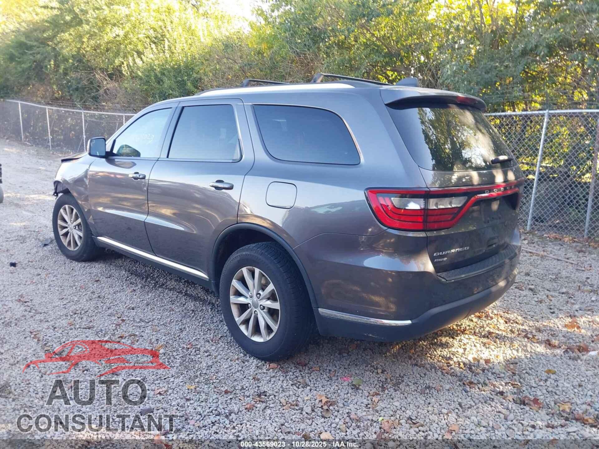 DODGE DURANGO 2014 - 1C4RDJAG1EC301296