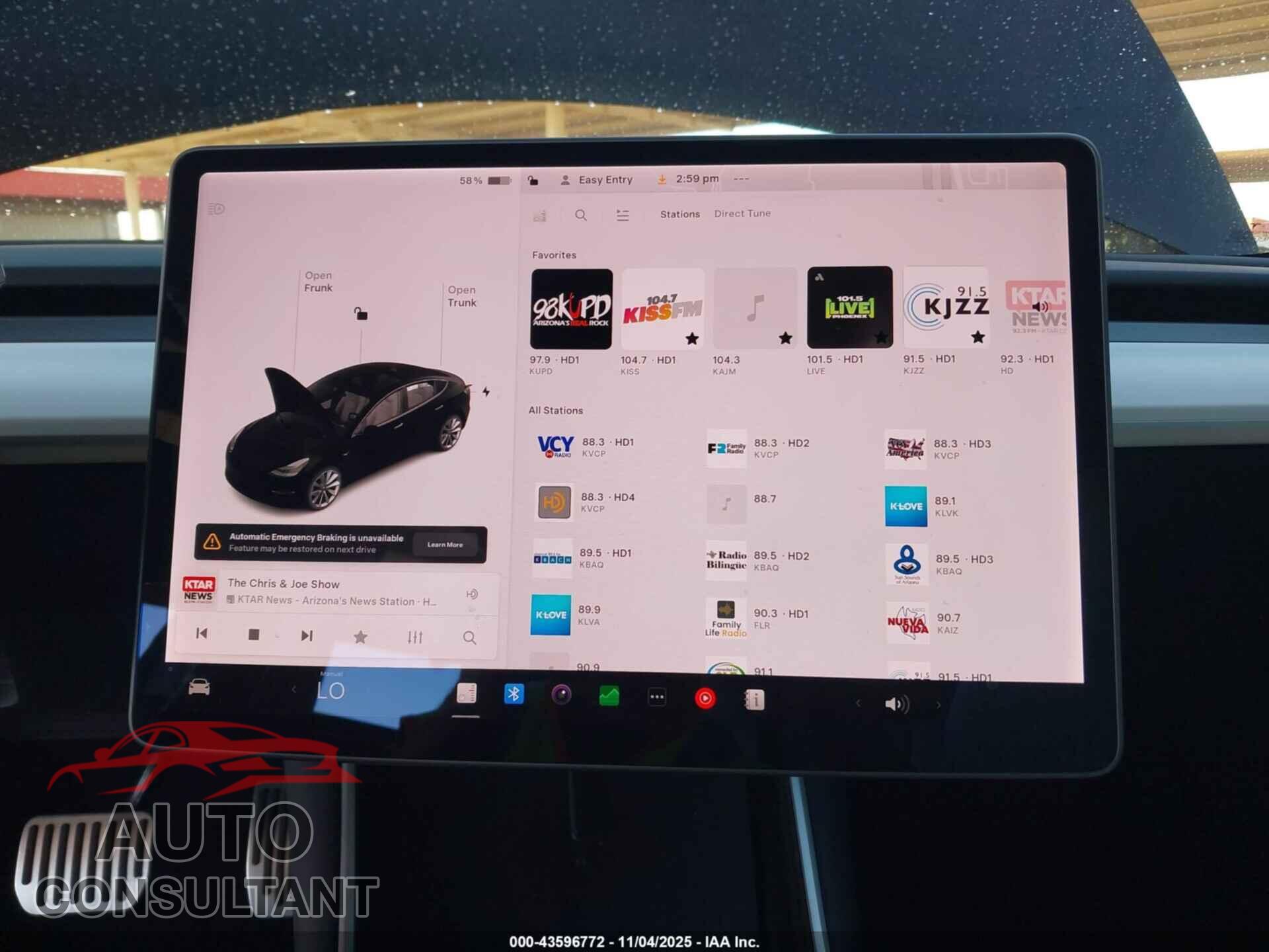 TESLA MODEL 3 2019 - 5YJ3E1EB6KF391870