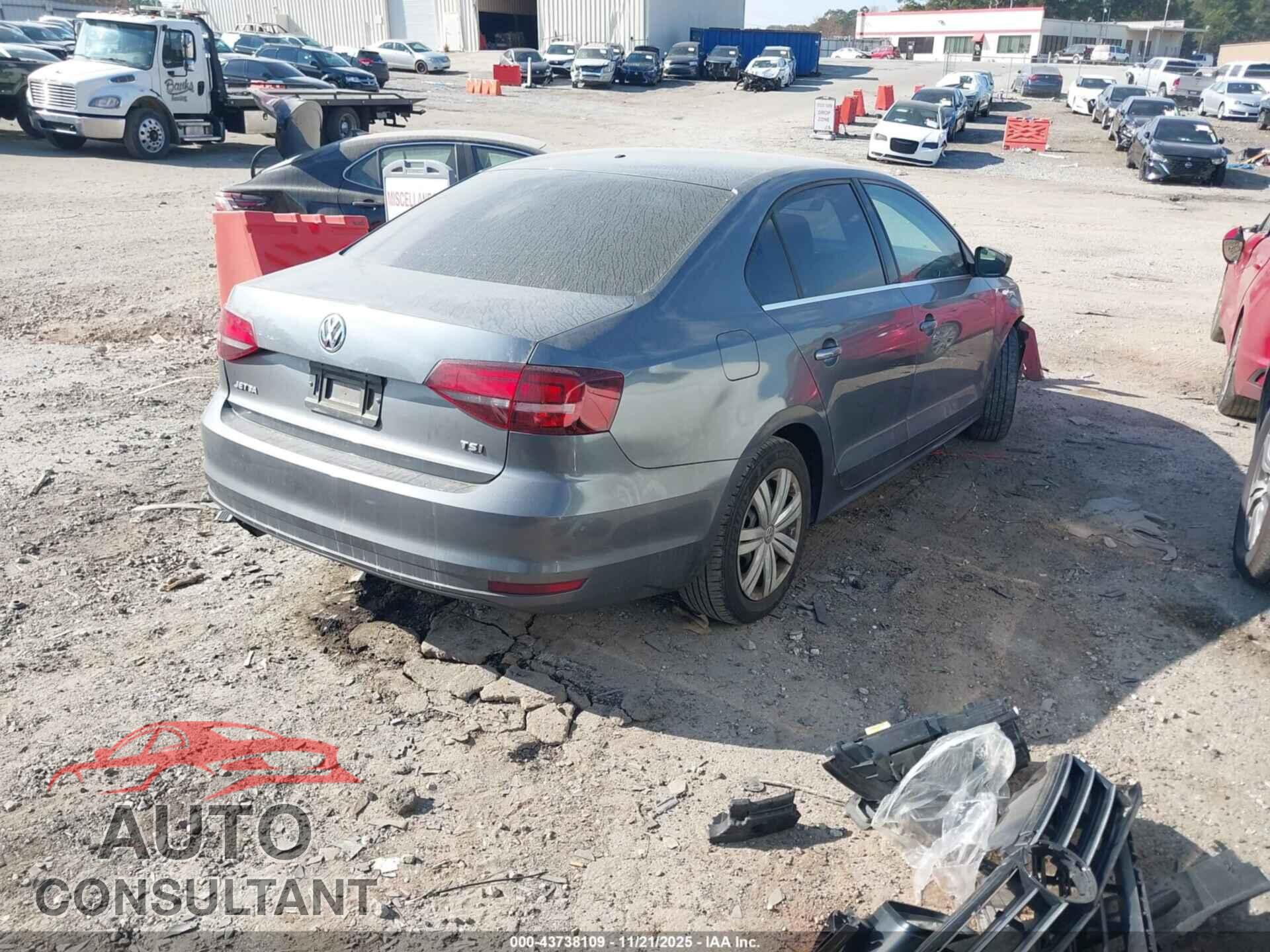 VOLKSWAGEN JETTA 2017 - 3VW2B7AJ5HM298991