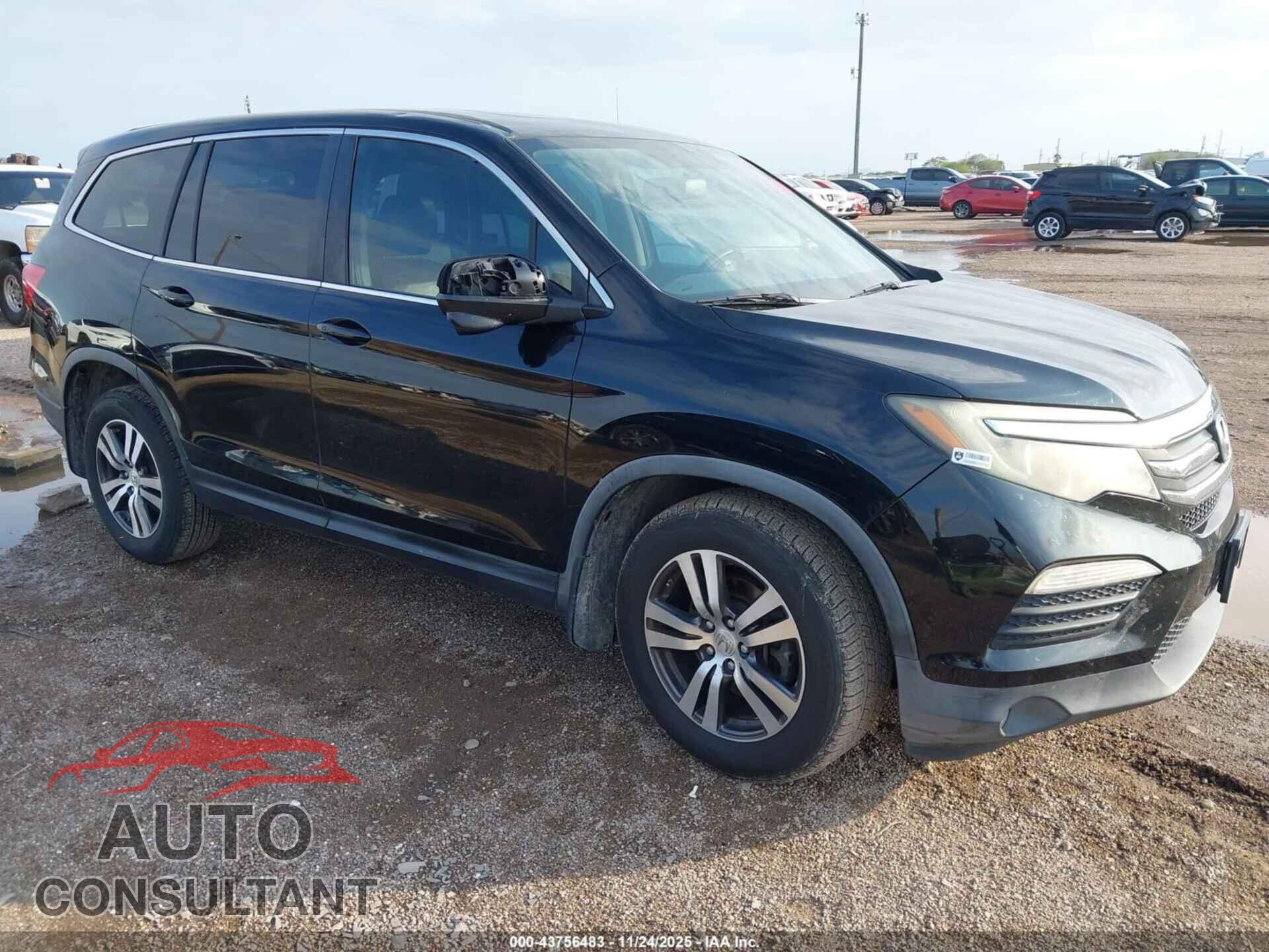 HONDA PILOT 2017 - 5FNYF5H73HB013855