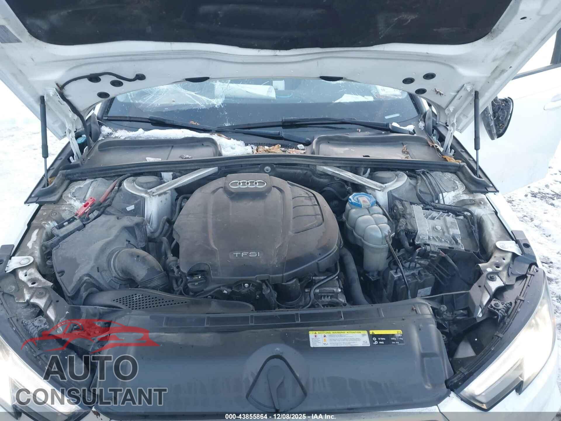 AUDI A4 2017 - WAUDNAF46HN054630