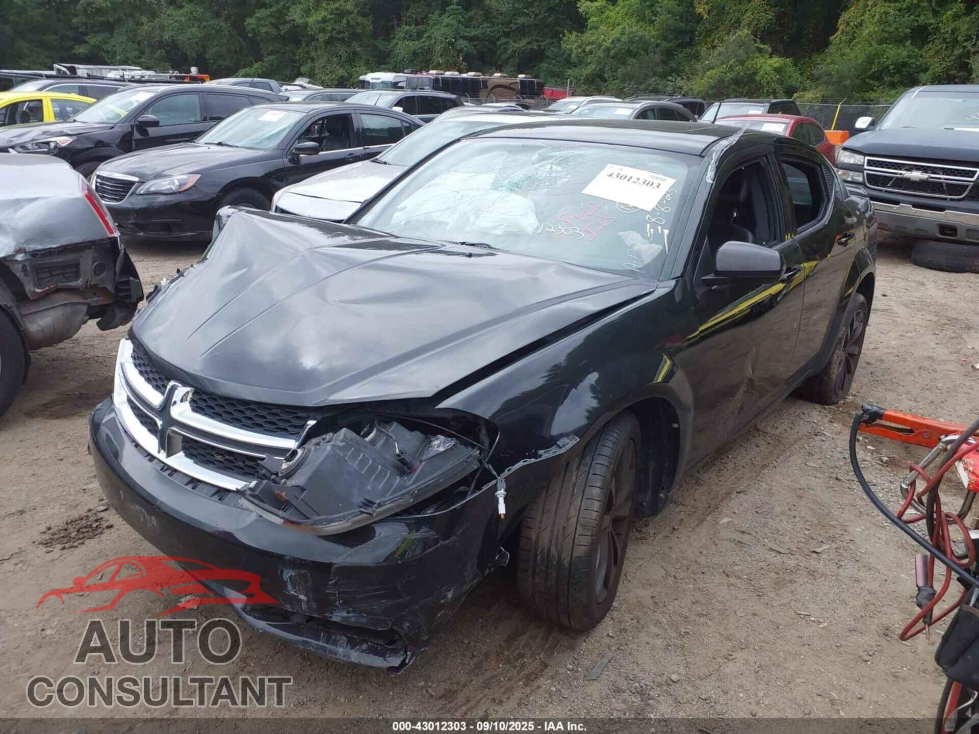 DODGE AVENGER 2013 - 1C3CDZCG7DN717278