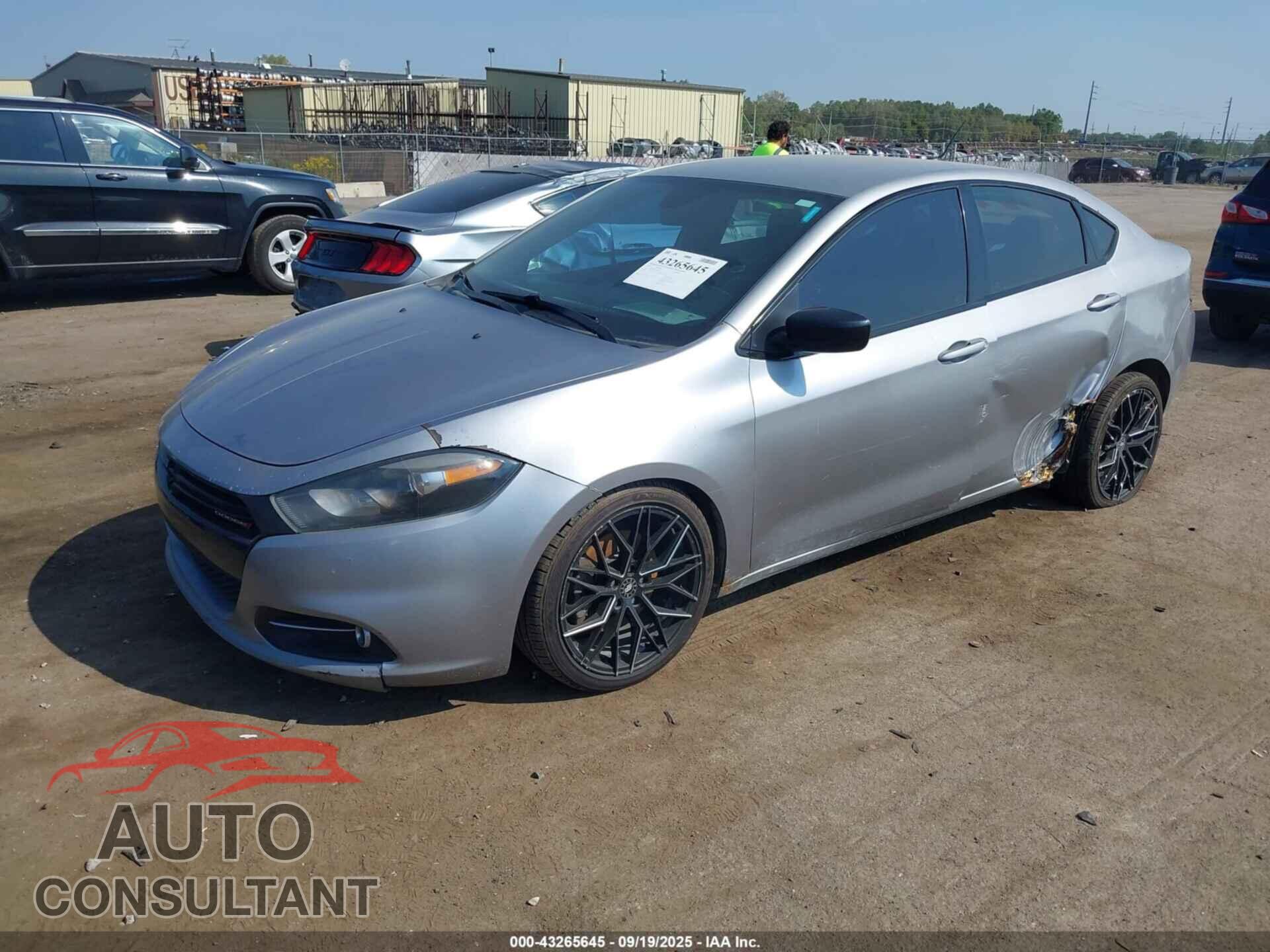 DODGE DART 2015 - 1C3CDFBB1FD242272