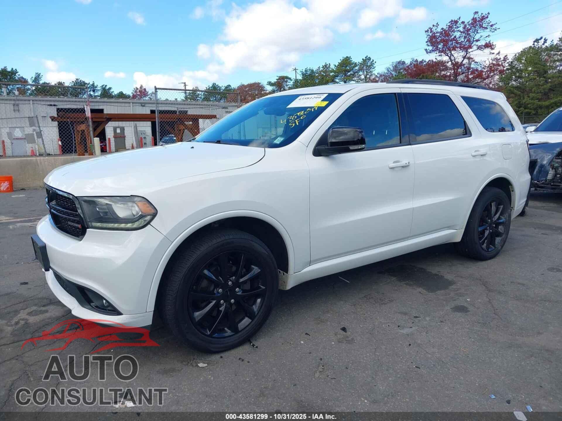 DODGE DURANGO 2017 - 1C4RDJDG2HC737610