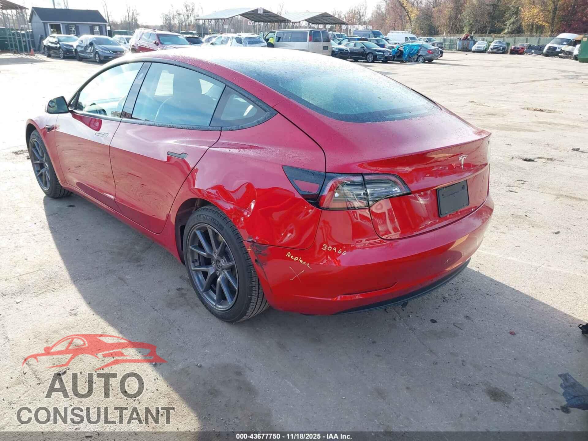 TESLA MODEL 3 2021 - 5YJ3E1EA7MF943046