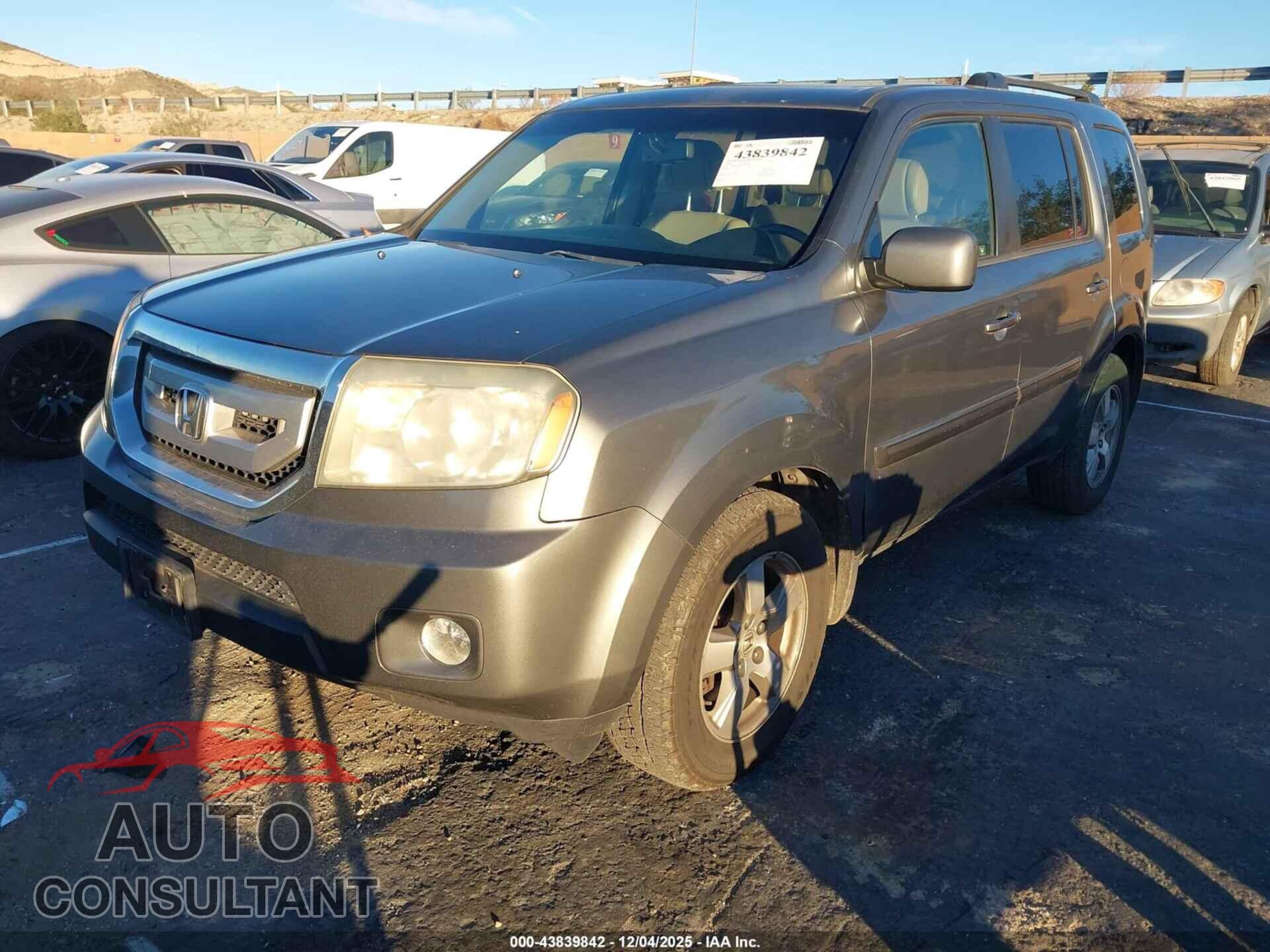 HONDA PILOT 2009 - 5FNYF48509B003309