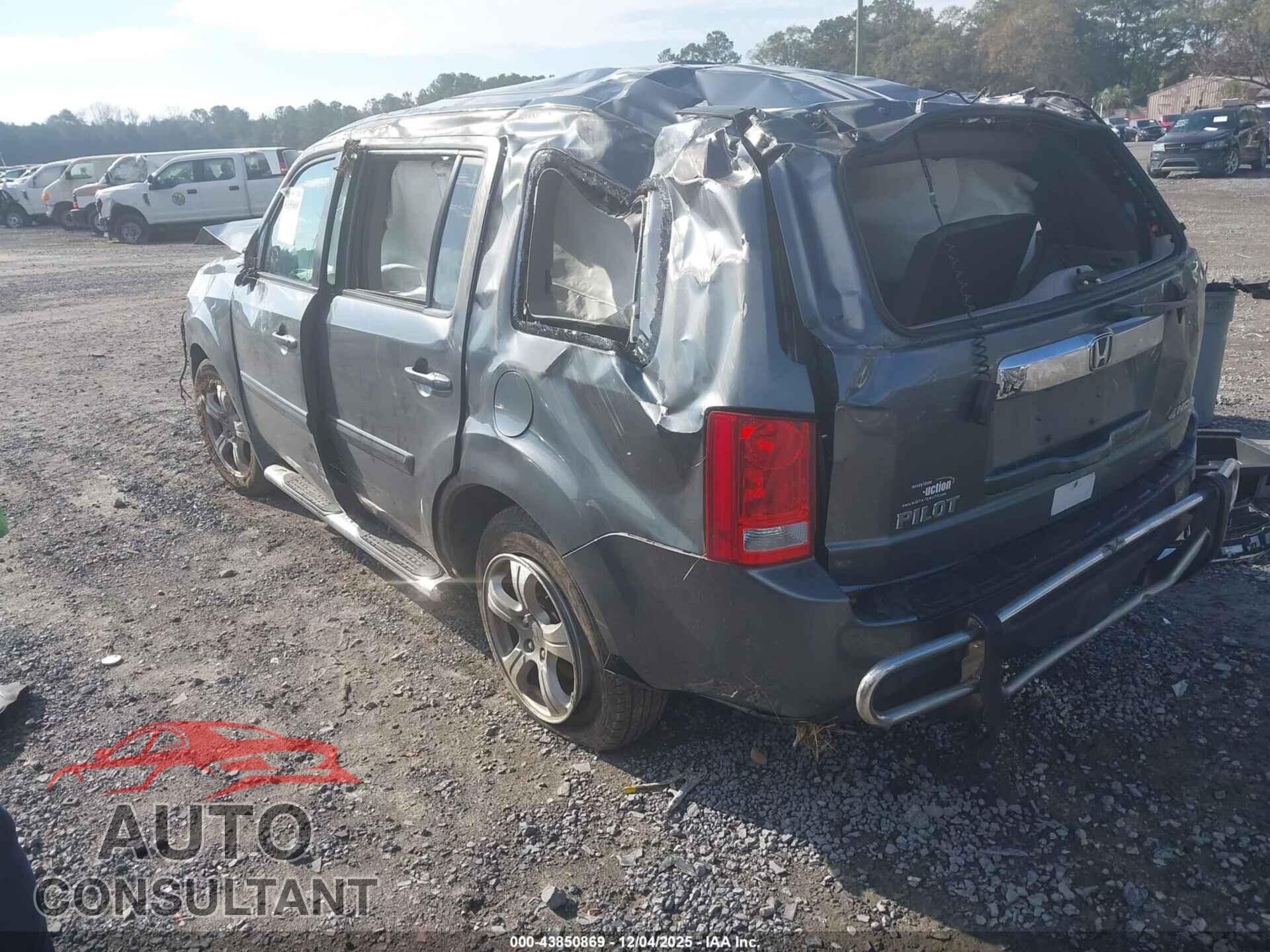 HONDA PILOT 2012 - 5FNYF4H46CB022395