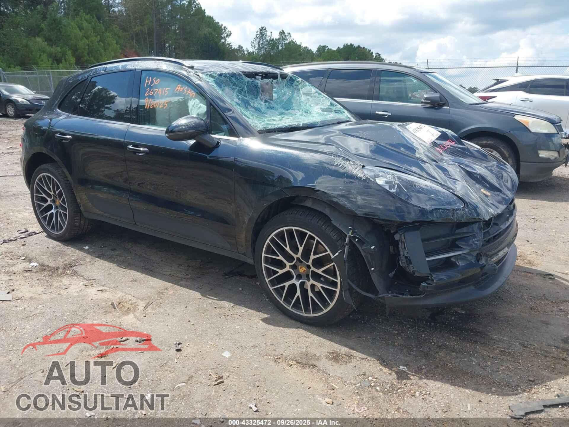 PORSCHE MACAN 2019 - WP1AA2A55KLB01378