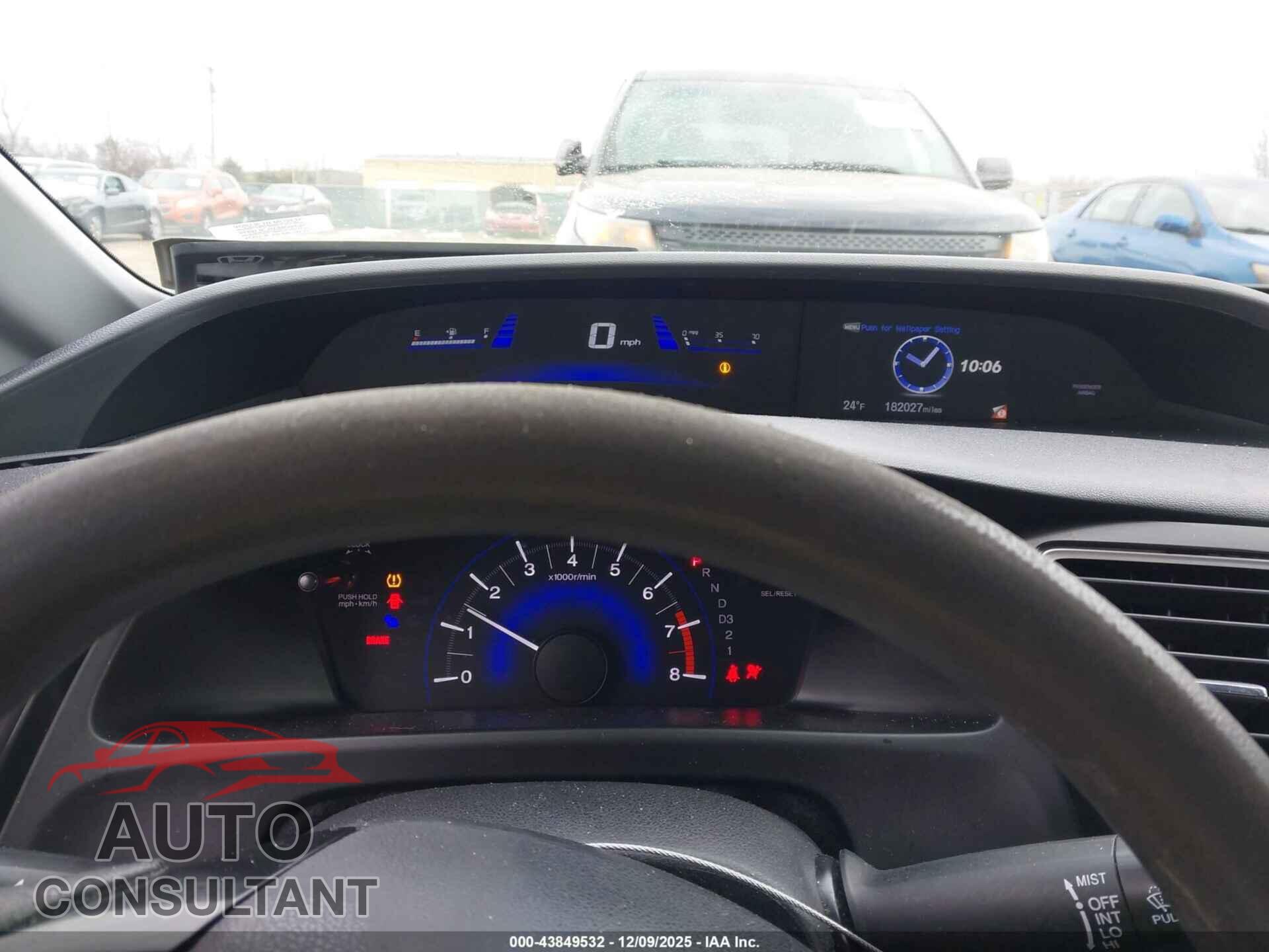 HONDA CIVIC 2013 - 19XFB2F54DE003094