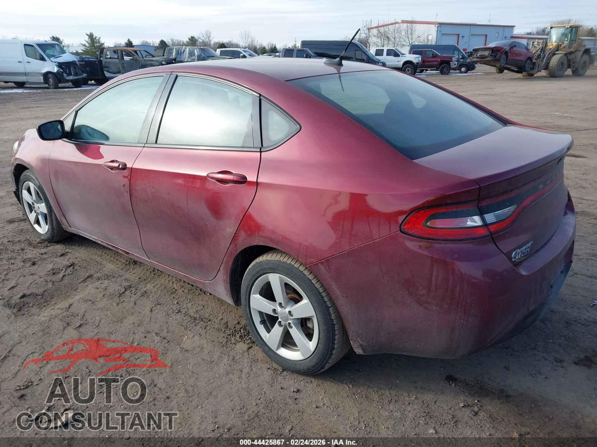 DODGE DART 2015 - 1C3CDFBB1FD278124