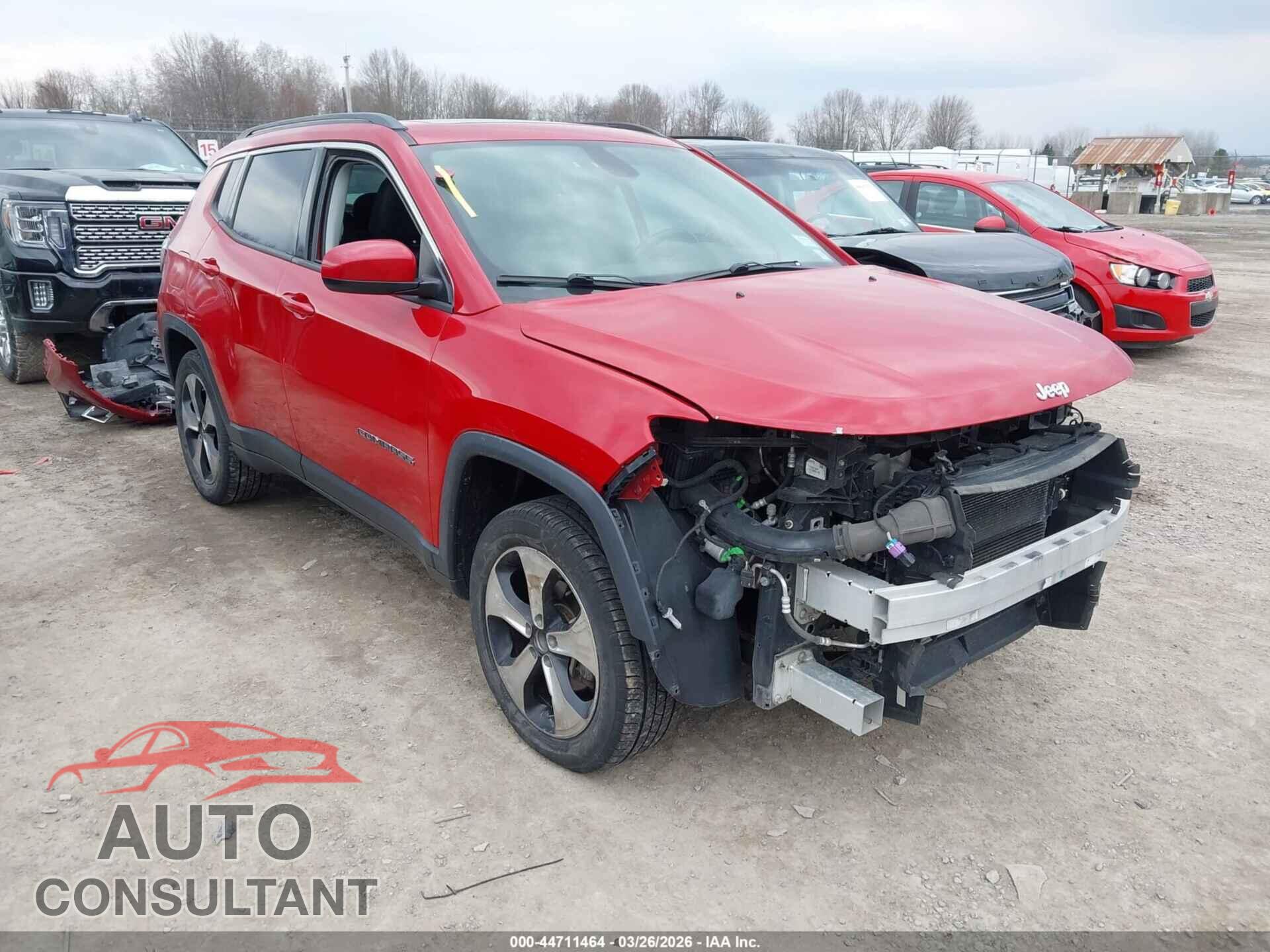 JEEP NEW COMPASS 2017 - 3C4NJDBB2HT689451