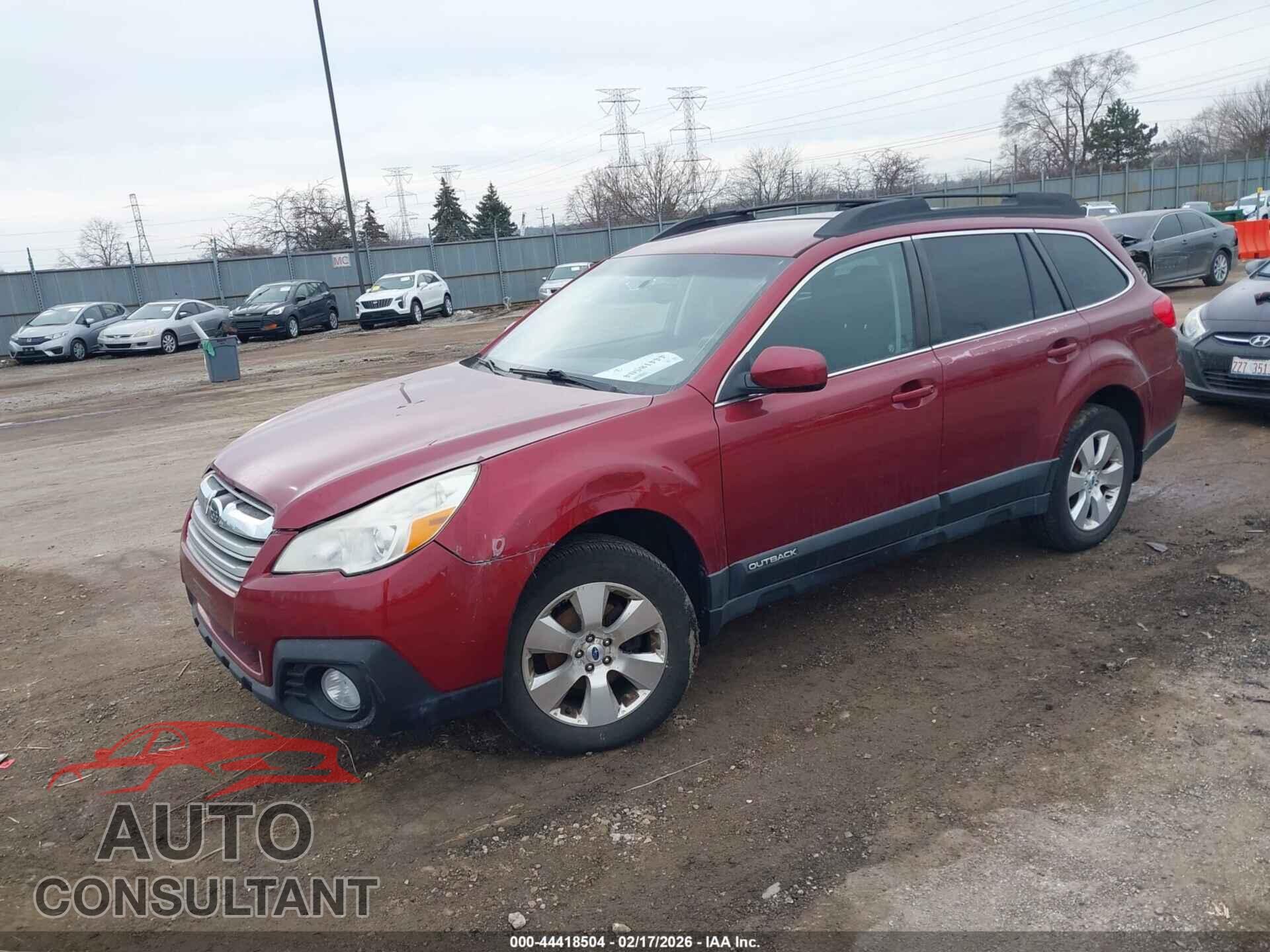 SUBARU OUTBACK 2013 - 4S4BRCCC8D3229998