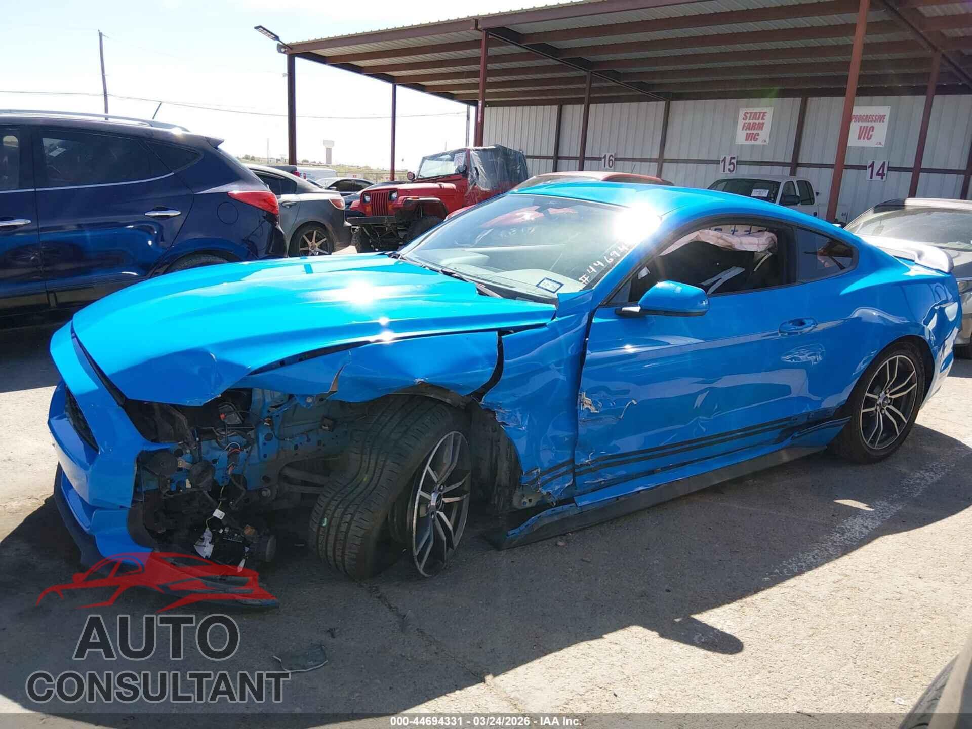 FORD MUSTANG 2017 - 1FA6P8TH4H5259651