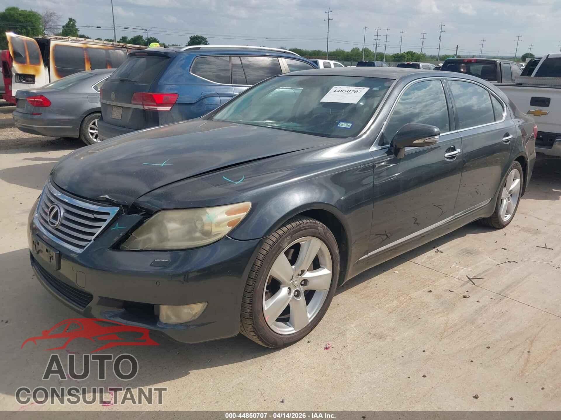 LEXUS LS 460 2010 - JTHGL5EF5A5039721