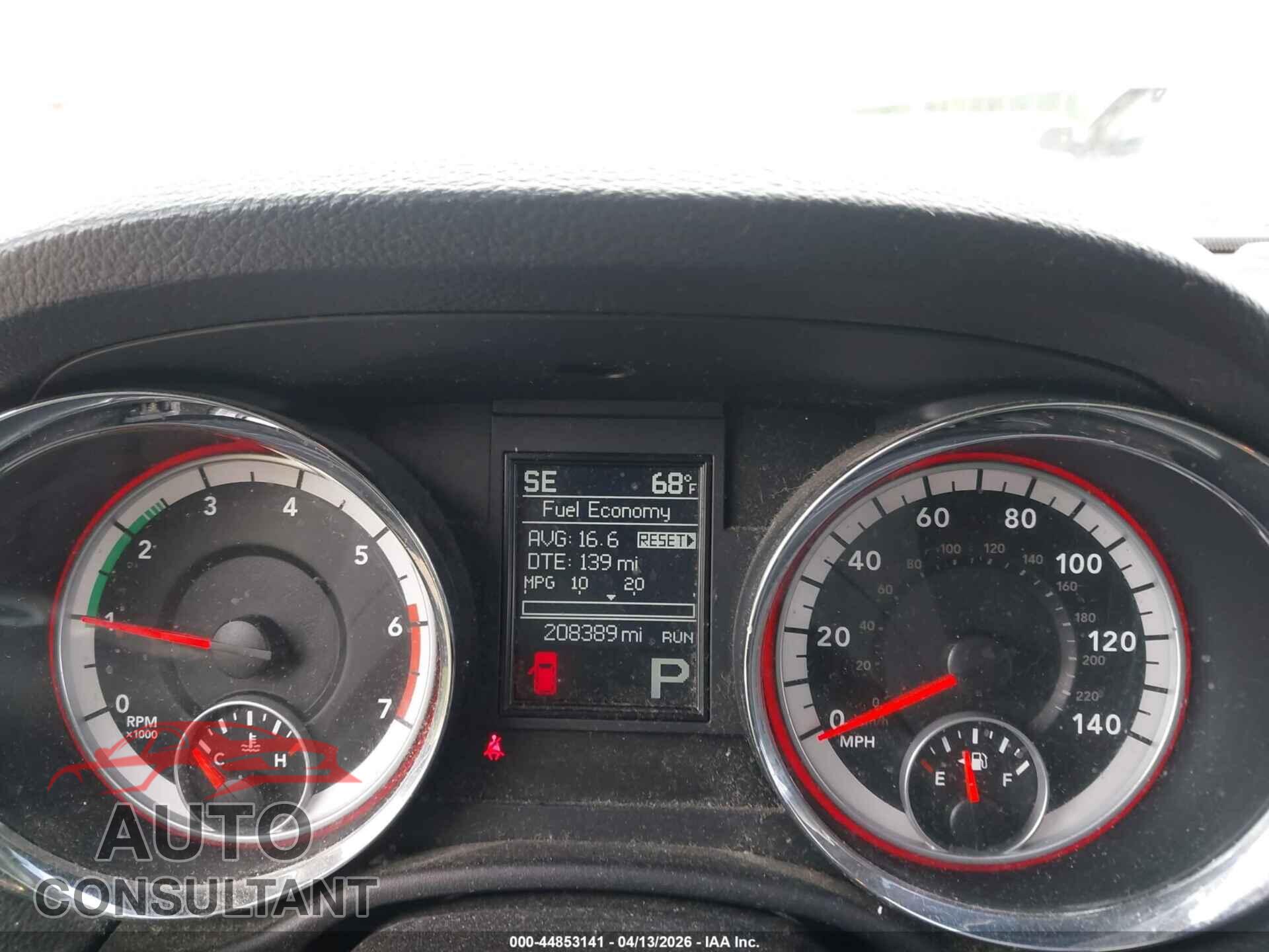DODGE DURANGO 2011 - 1D4SD5GT1BC688413