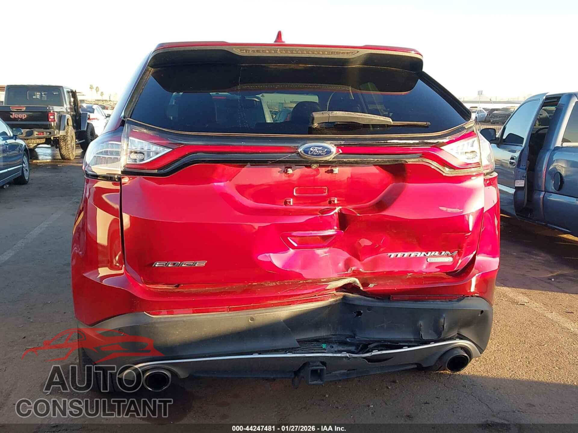 FORD EDGE 2018 - 2FMPK3K9XJBB95509