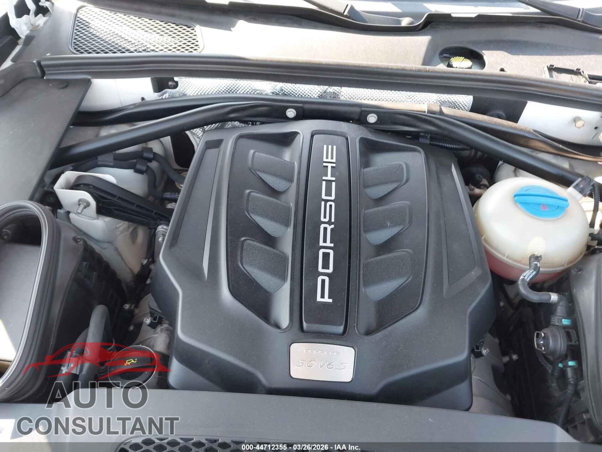 PORSCHE MACAN 2016 - WP1AB2A50GLB54705