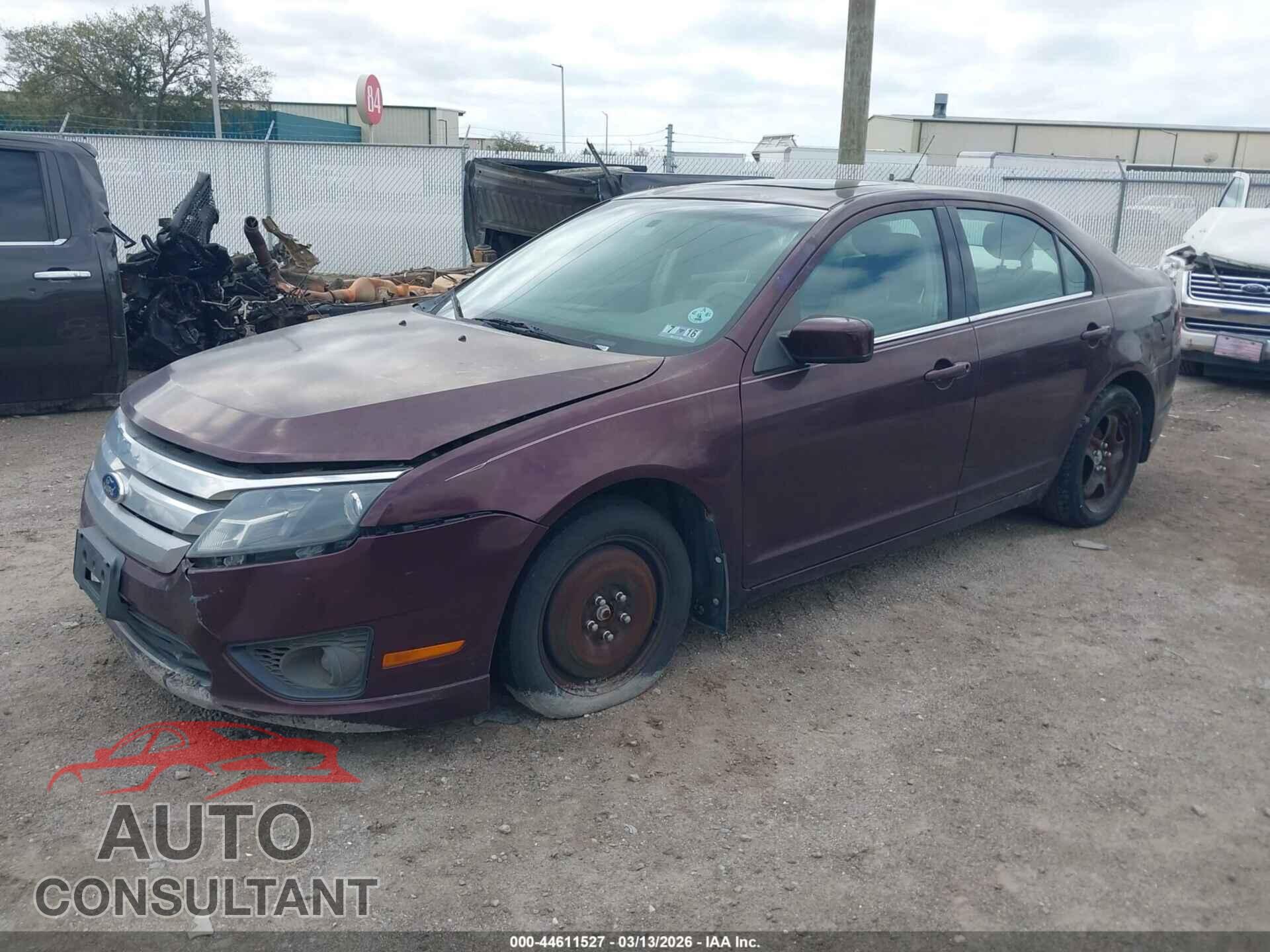 FORD FUSION 2011 - 3FAHP0HA2BR232121