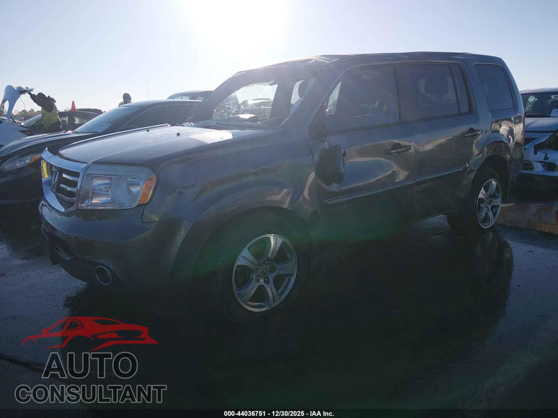 HONDA PILOT 2013 - 5FNYF4H45DB036497
