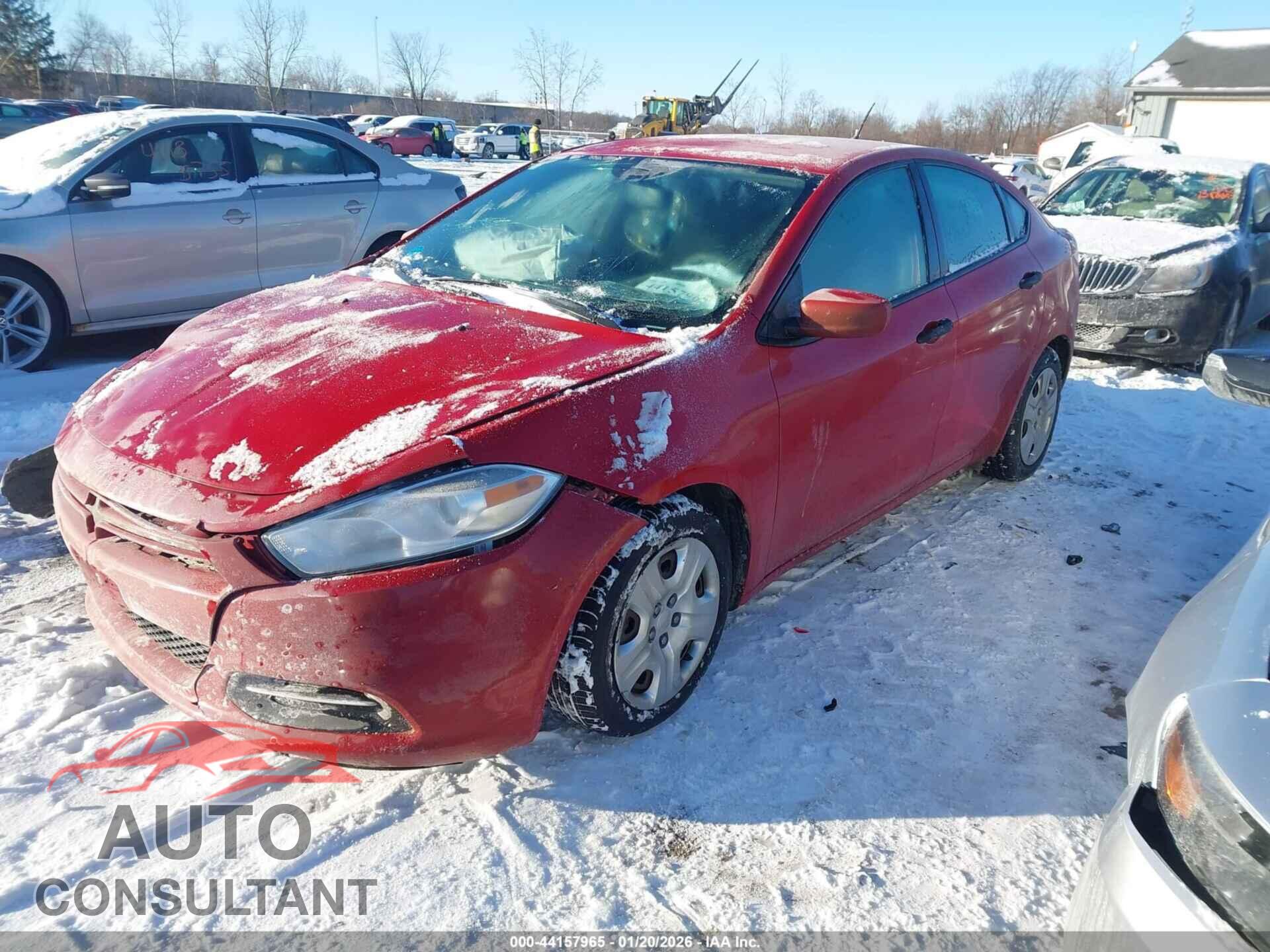 DODGE DART 2013 - 1C3CDFAA6DD198100
