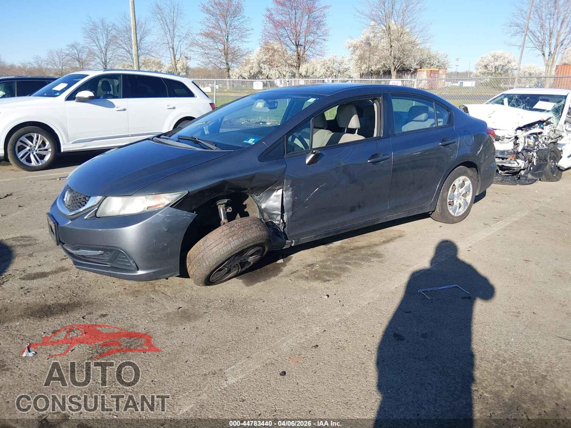 HONDA CIVIC 2013 - 19XFB2F56DE282032