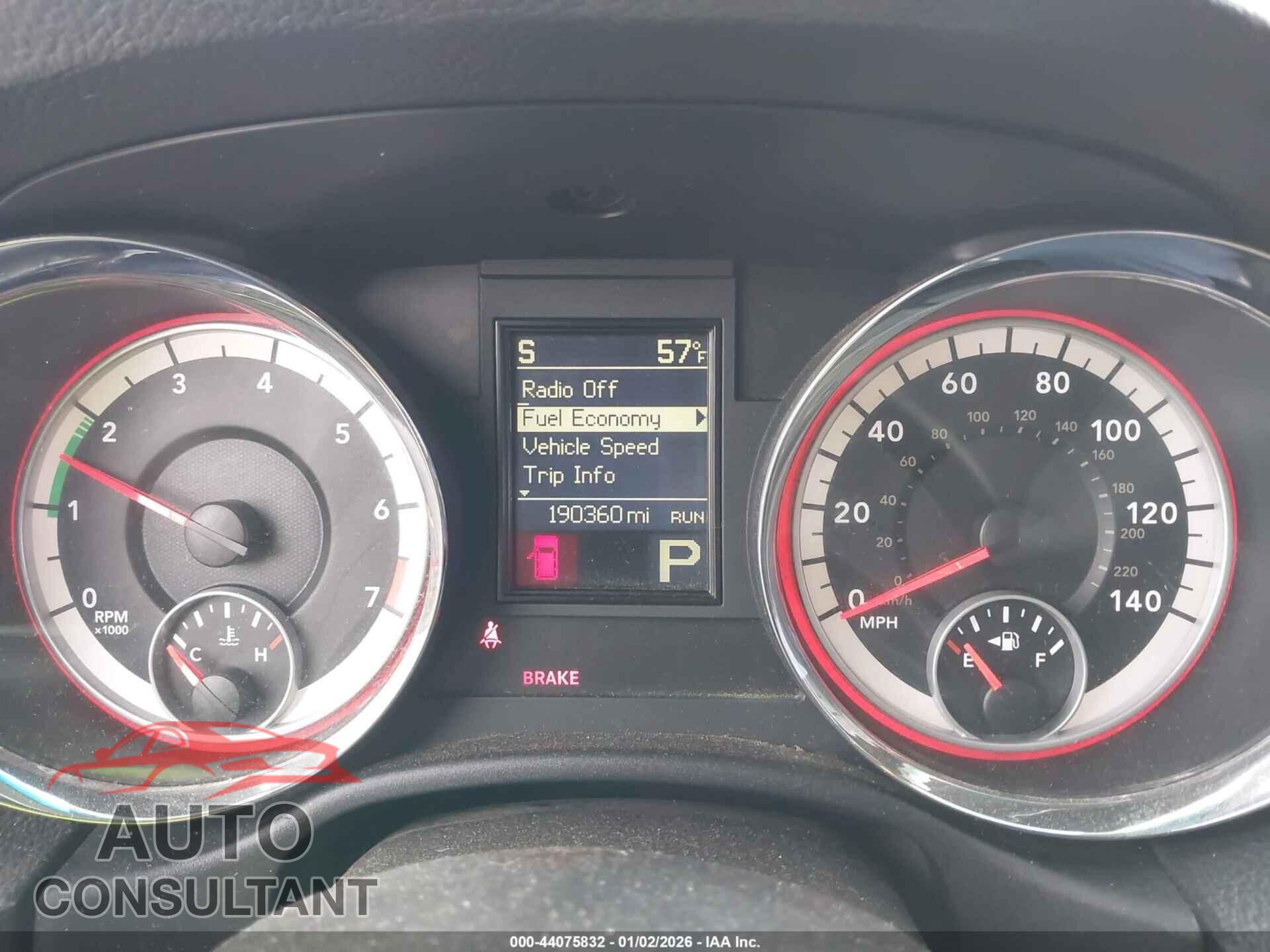 DODGE DURANGO 2011 - 1D4RD4GG3BC653318