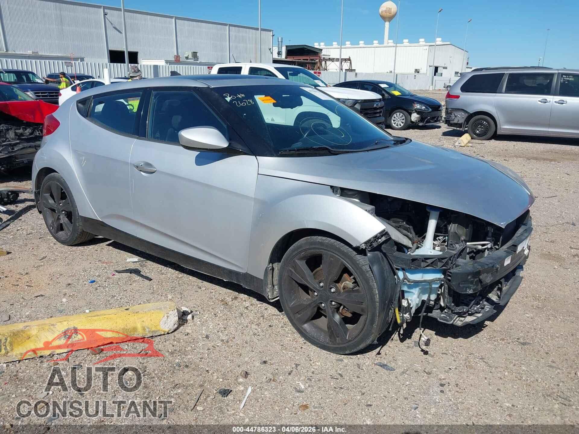HYUNDAI VELOSTER 2017 - KMHTC6AD2HU314595
