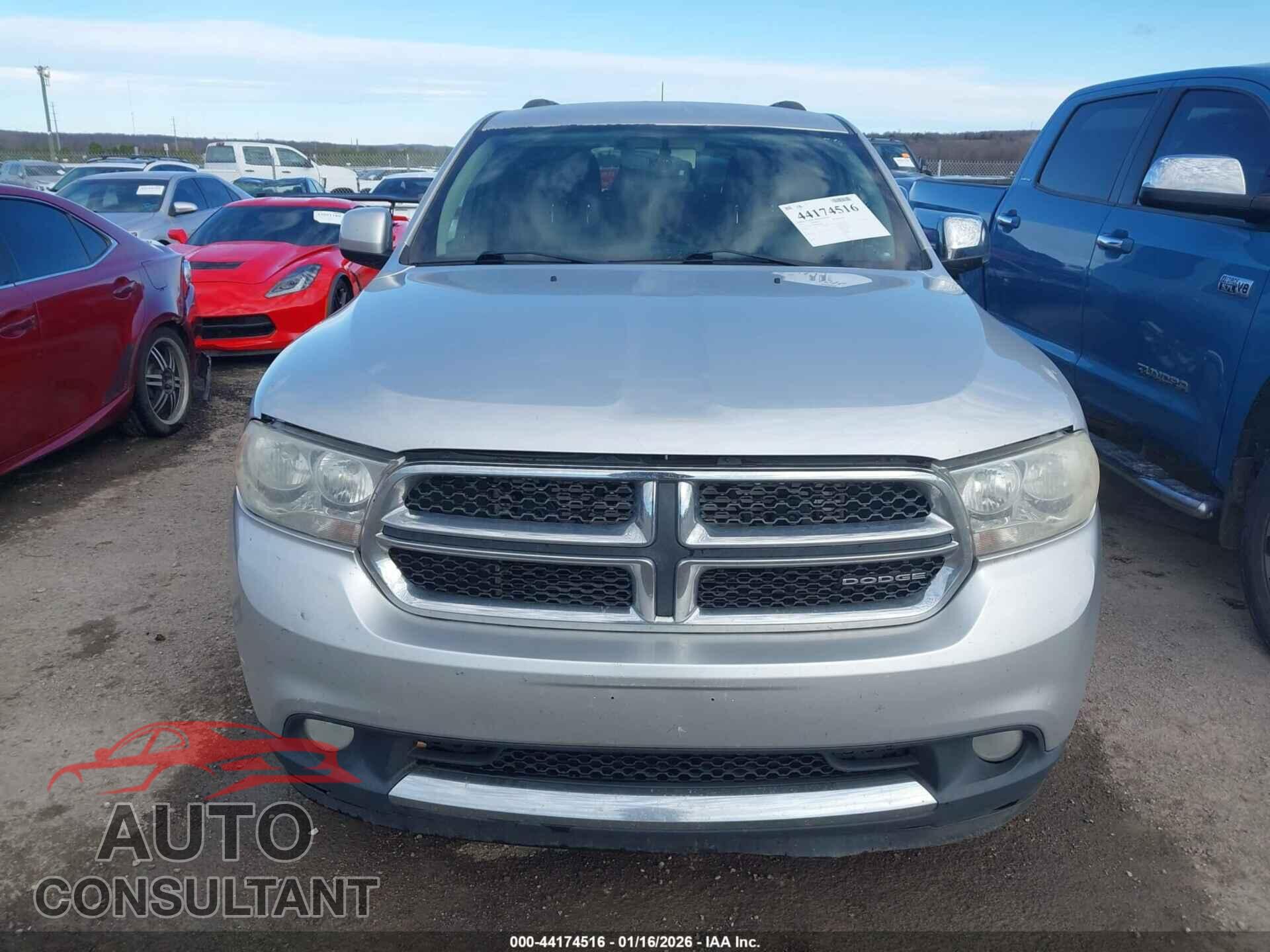 DODGE DURANGO 2011 - 1D4RE2GG3BC667821