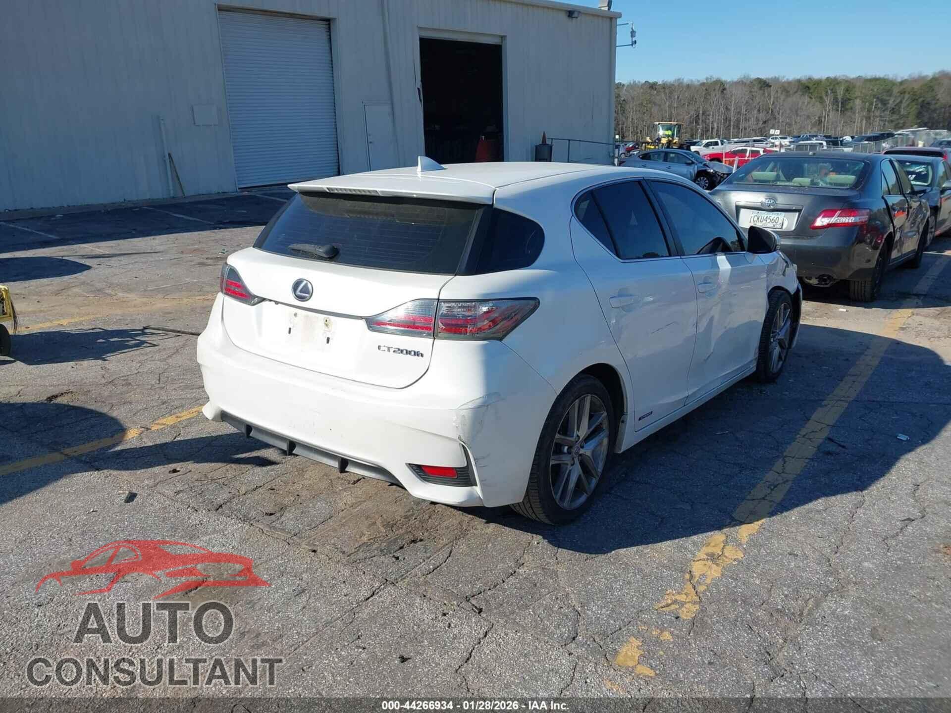 LEXUS CT 200H 2014 - JTHKD5BH4E2203738