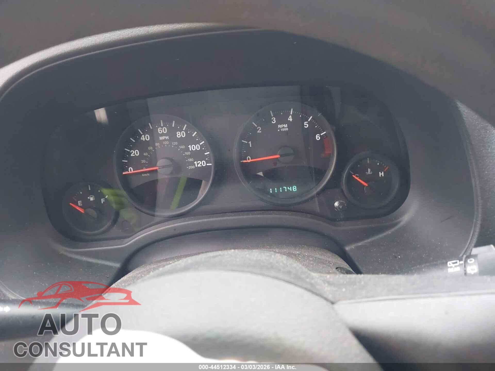 JEEP COMPASS 2012 - 1C4NJCBA8CD553891
