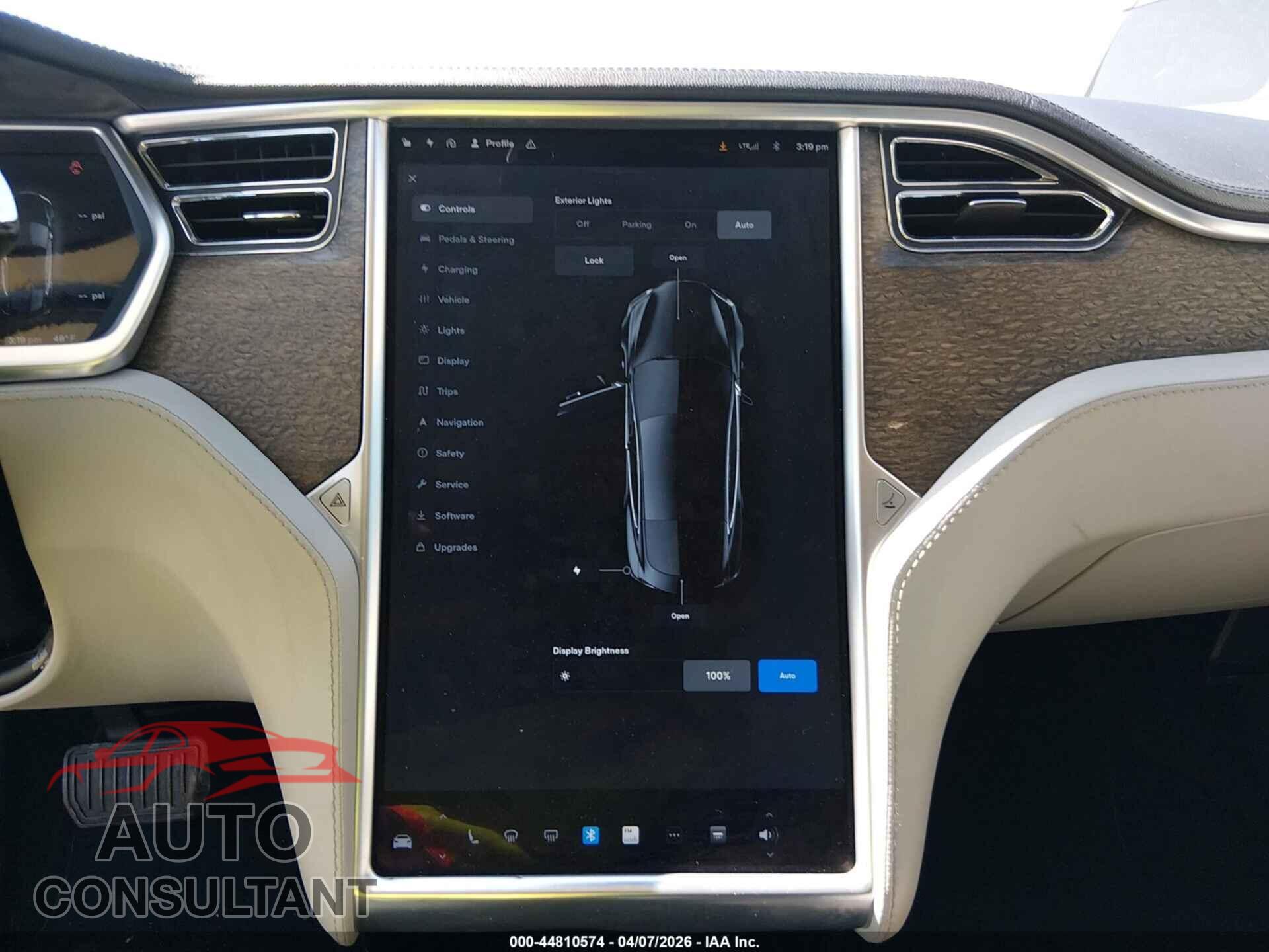 TESLA MODEL S 2013 - 5YJSA1DGXDFP08265
