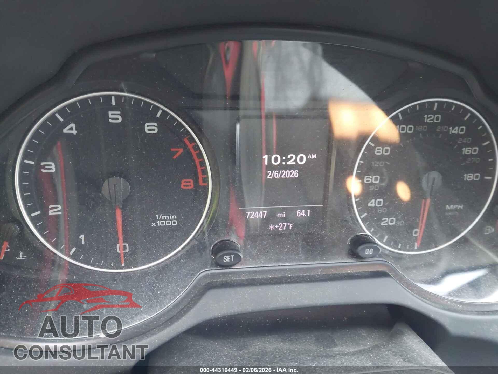 AUDI Q5 2012 - WA1DKAFP0CA003284