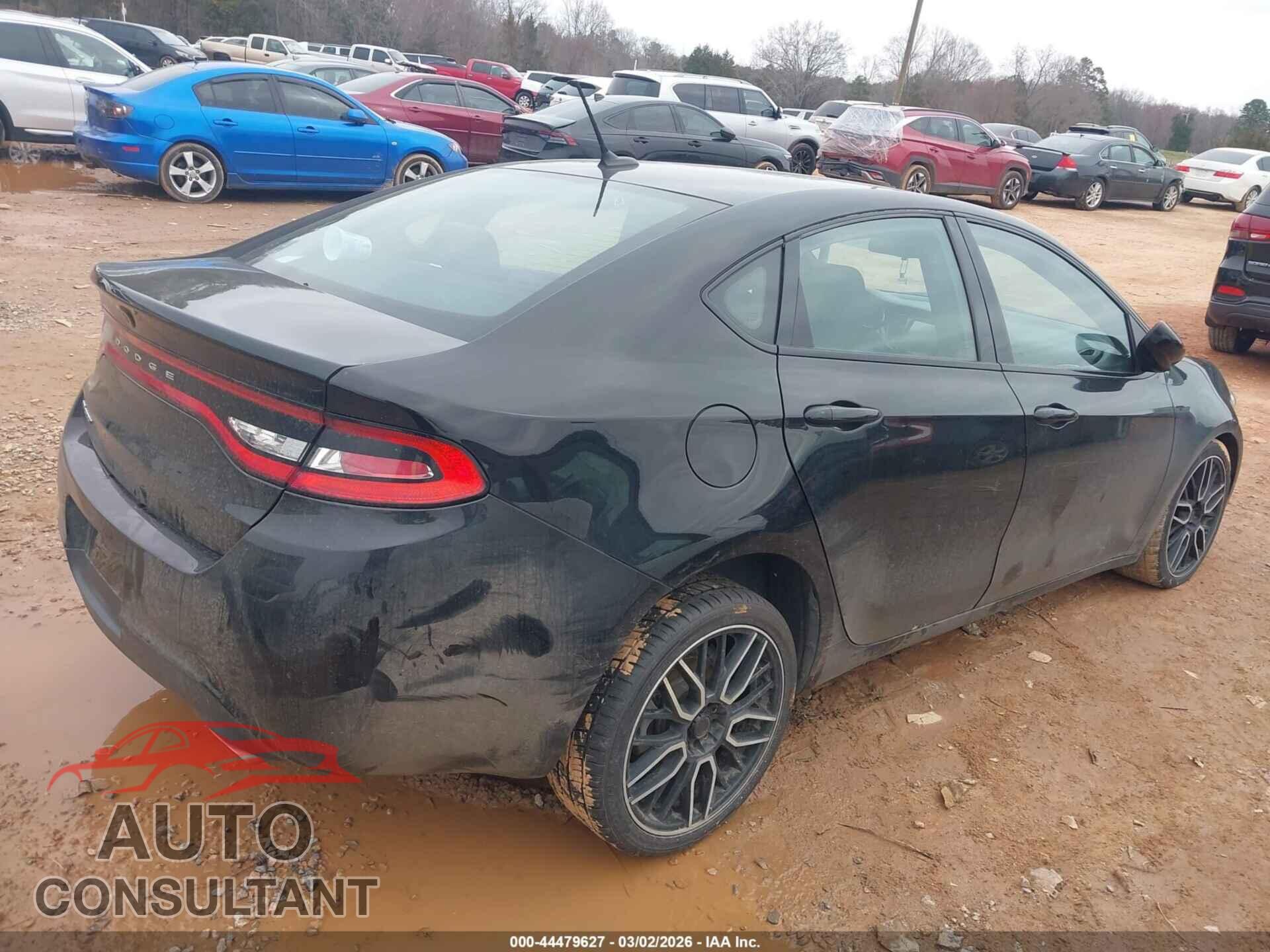 DODGE DART 2015 - 1C3CDFBB2FD112050