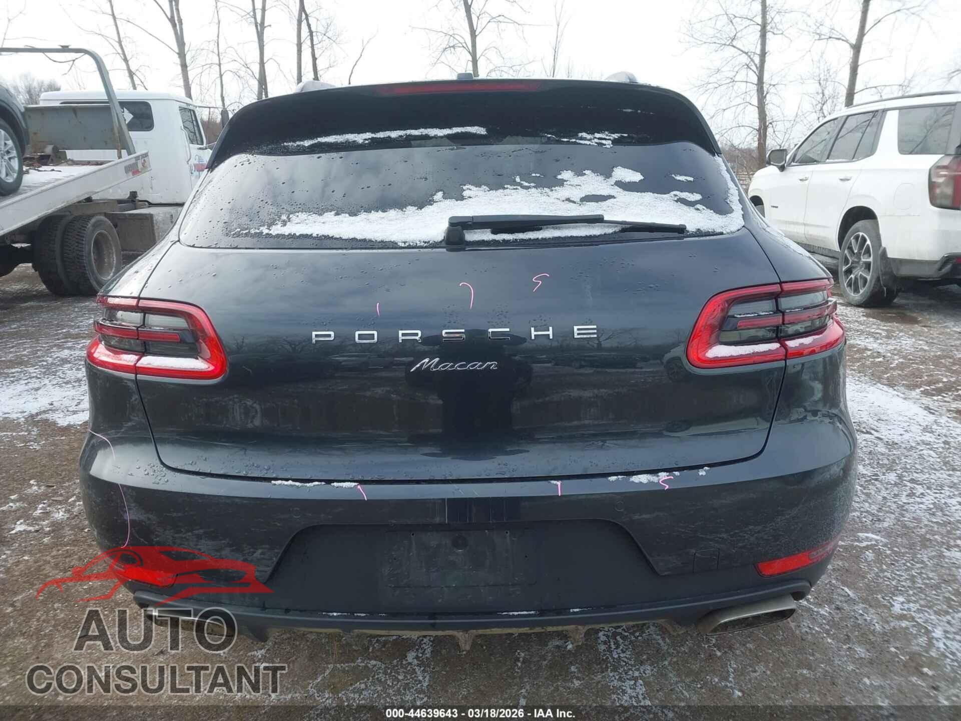 PORSCHE MACAN 2017 - WP1AA2A57HLB06400