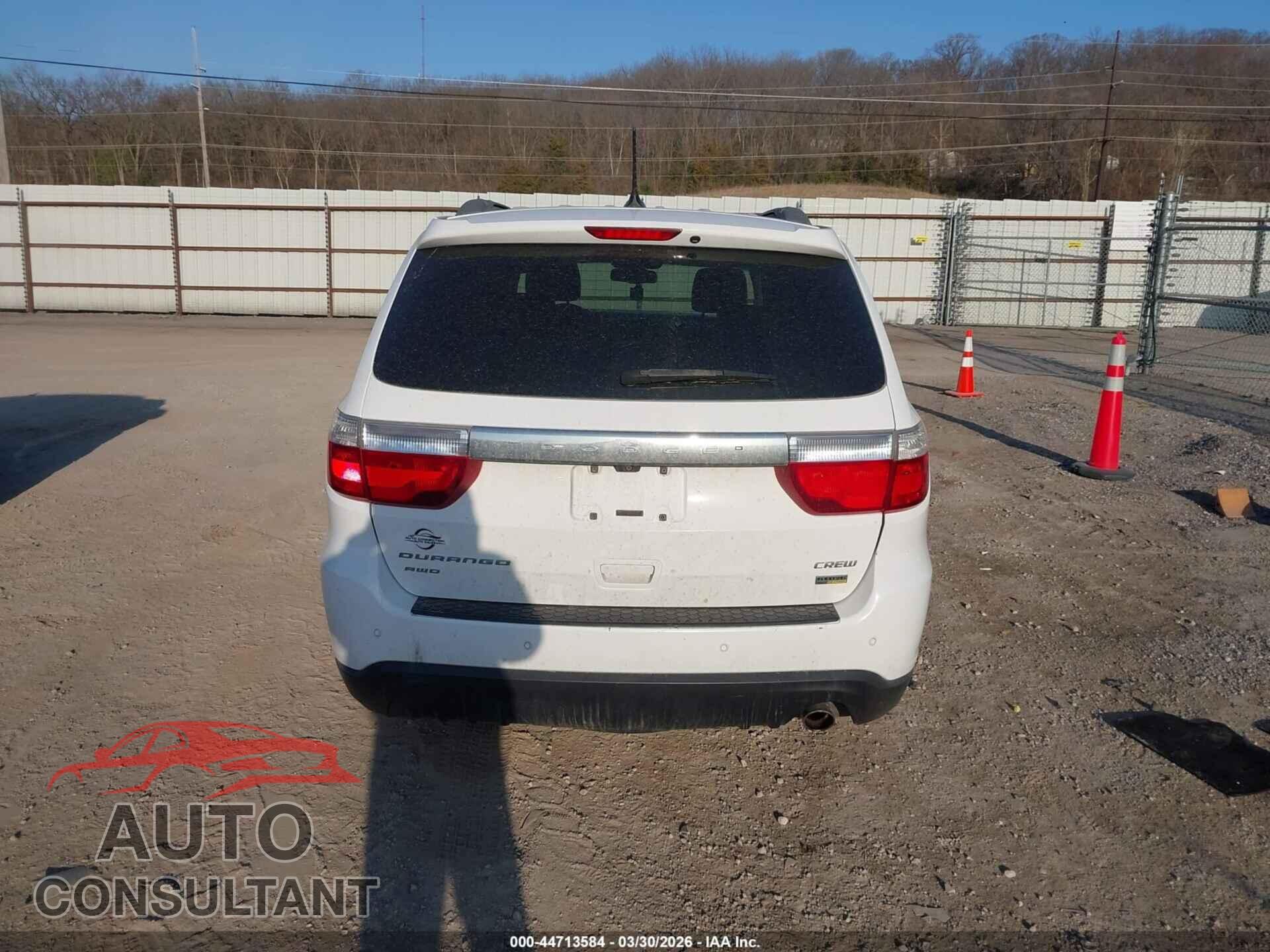 DODGE DURANGO 2013 - 1C4RDJDG1DC700901
