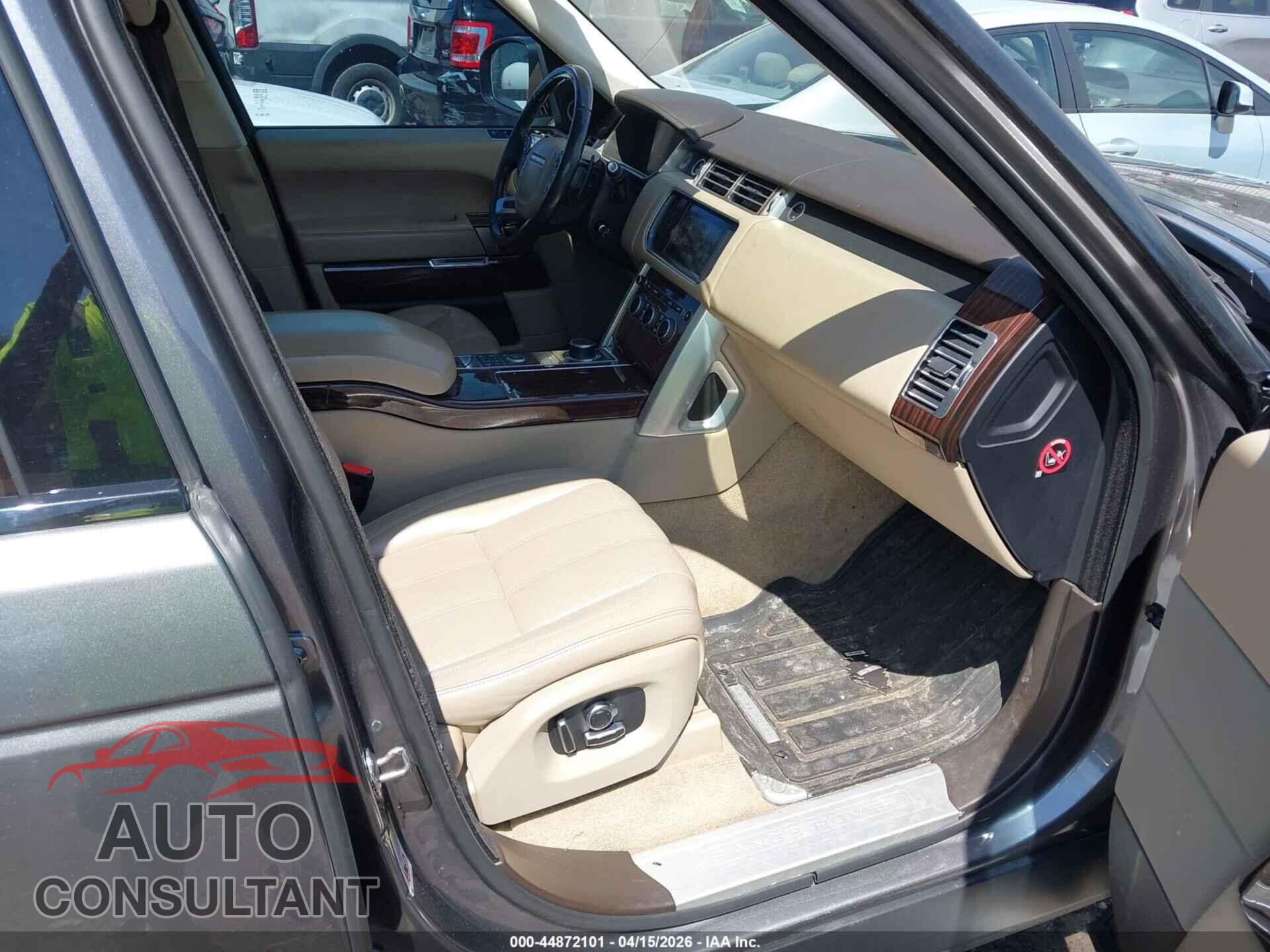 LAND ROVER RANGE ROVER 2016 - SALGS2VF2GA270989