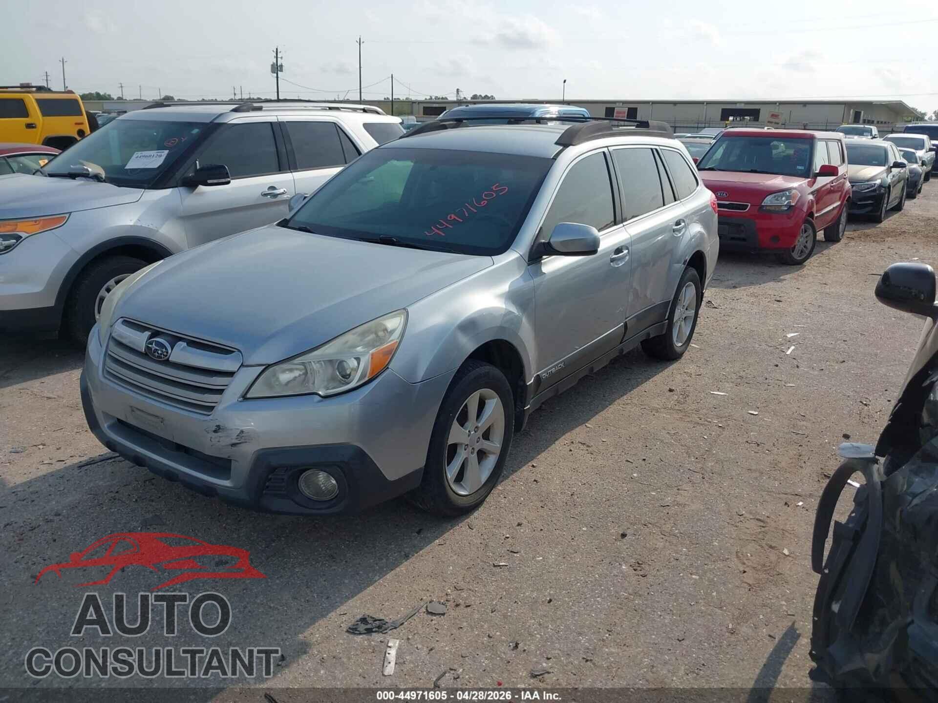 SUBARU OUTBACK 2013 - 4S4BRCBCXD3209463