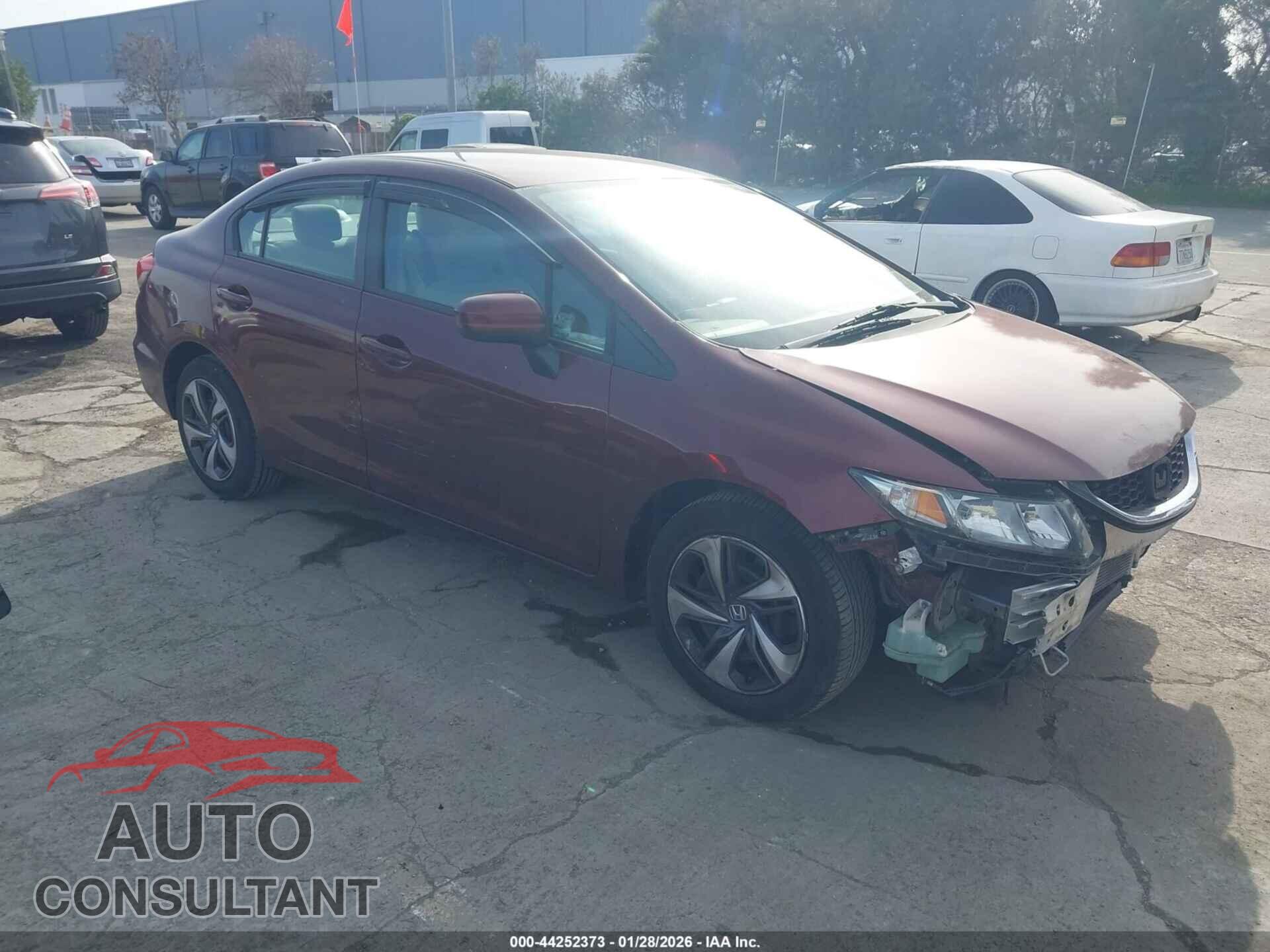 HONDA CIVIC 2014 - 19XFB2F55EE251145