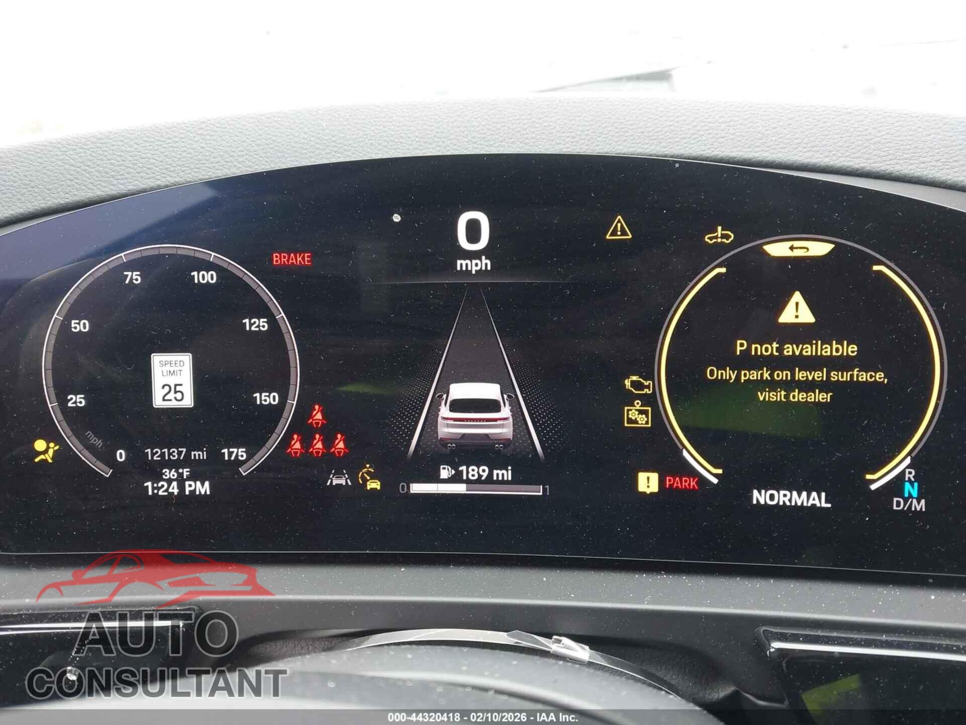 PORSCHE CAYENNE 2024 - WP1AA2AY7RDA07887