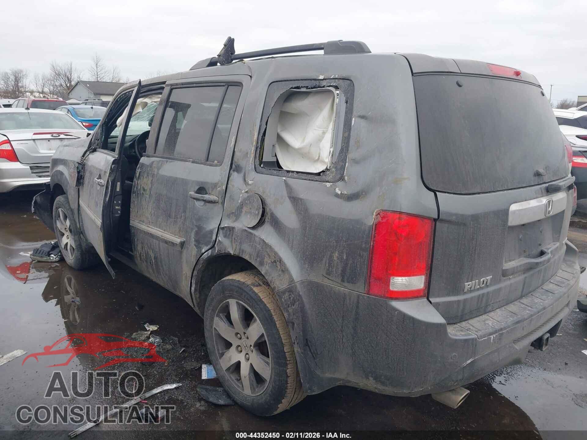 HONDA PILOT 2012 - 5FNYF3H92CB028541