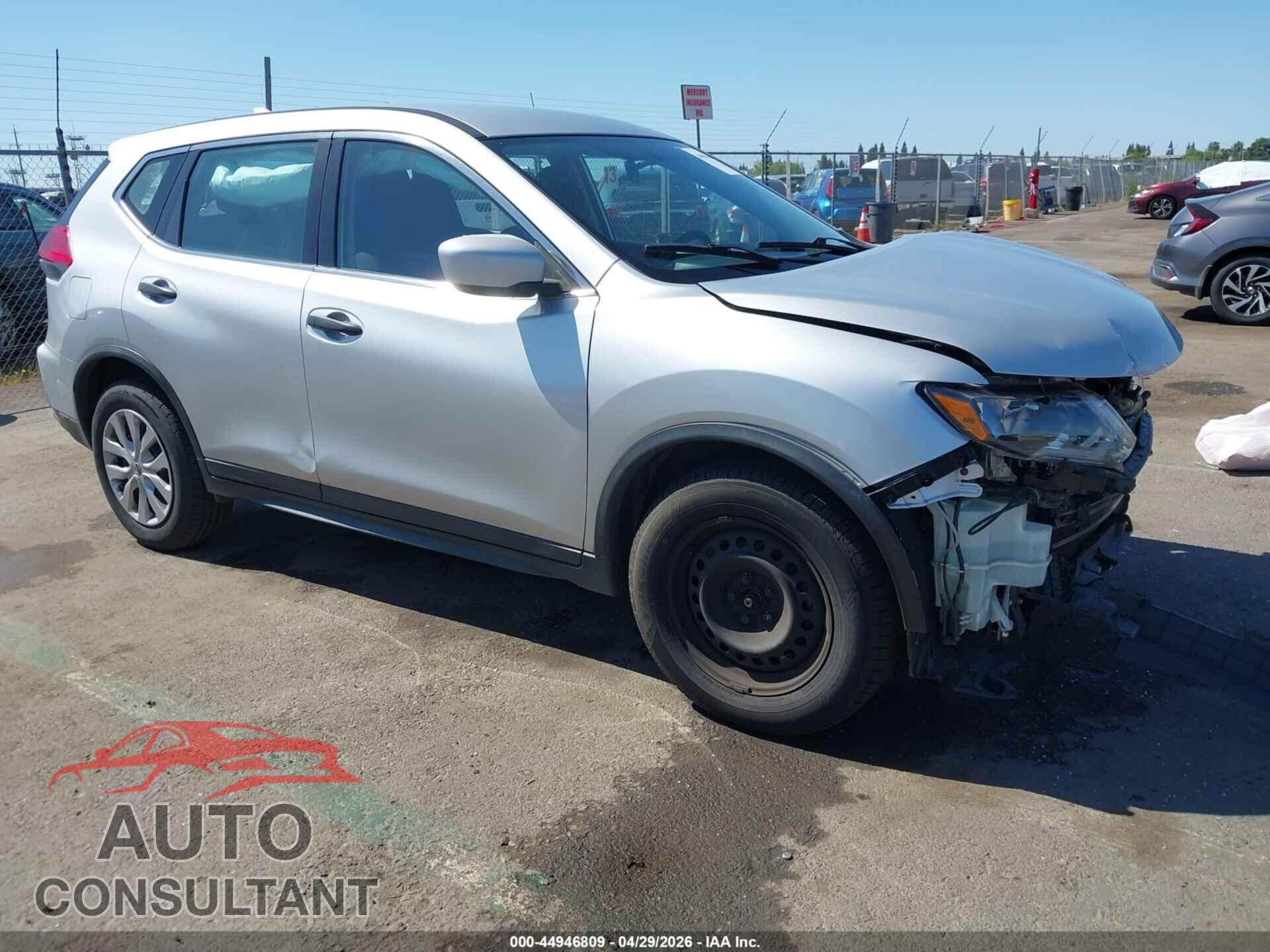 NISSAN ROGUE 2017 - KNMAT2MT5HP558134