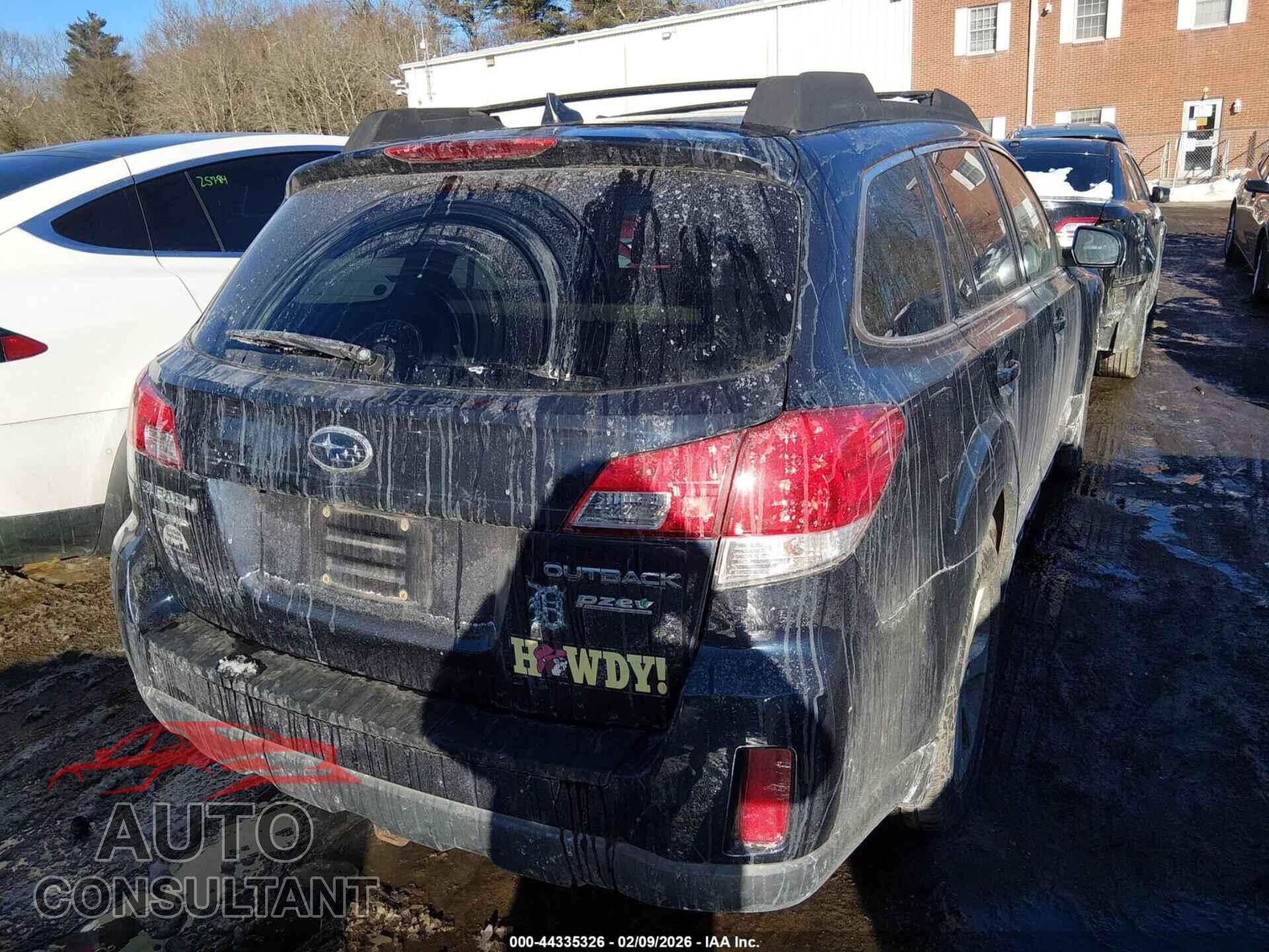 SUBARU OUTBACK 2014 - 4S4BRBLC9E3224174