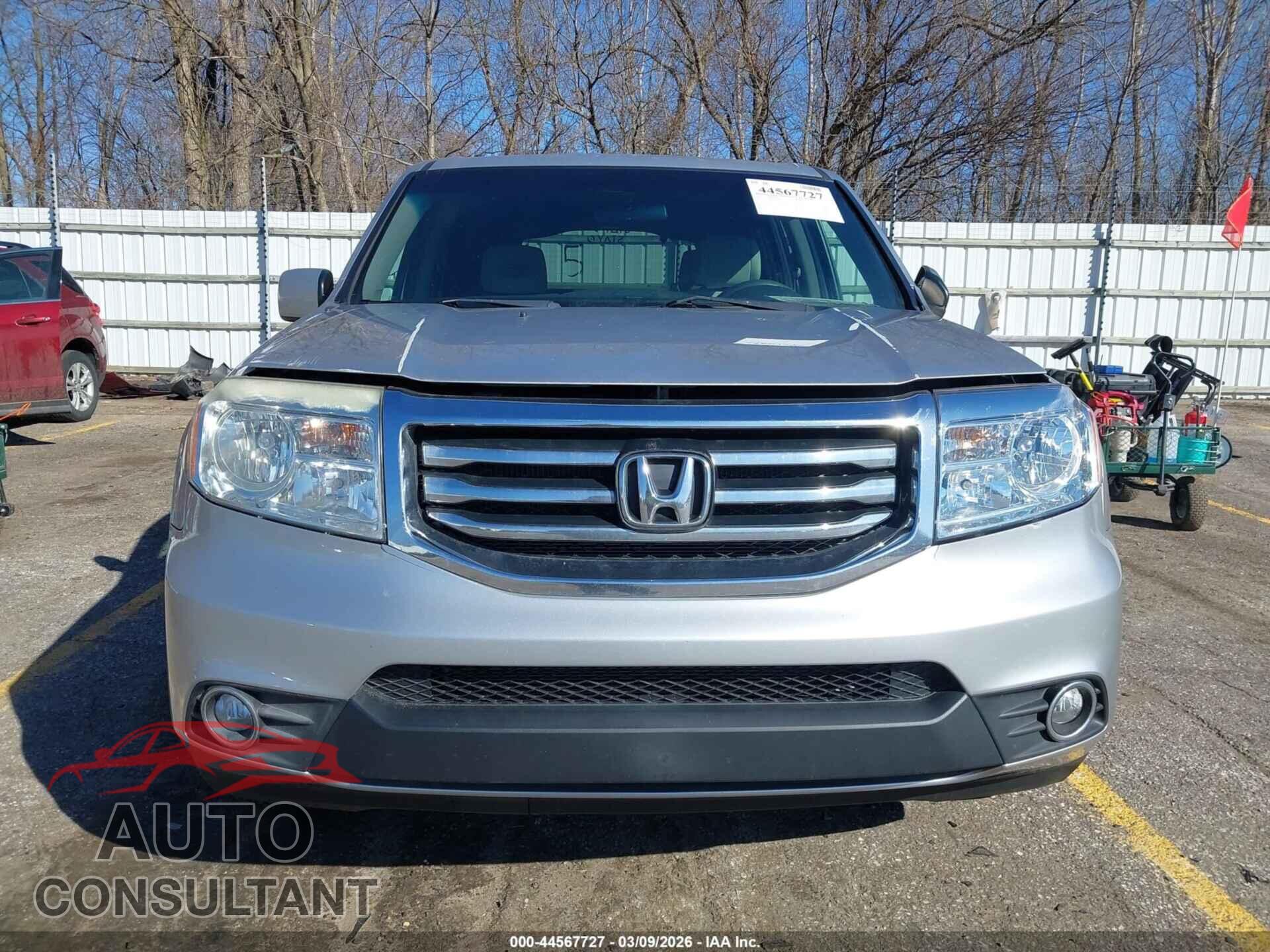 HONDA PILOT 2012 - 5FNYF3H49CB014804