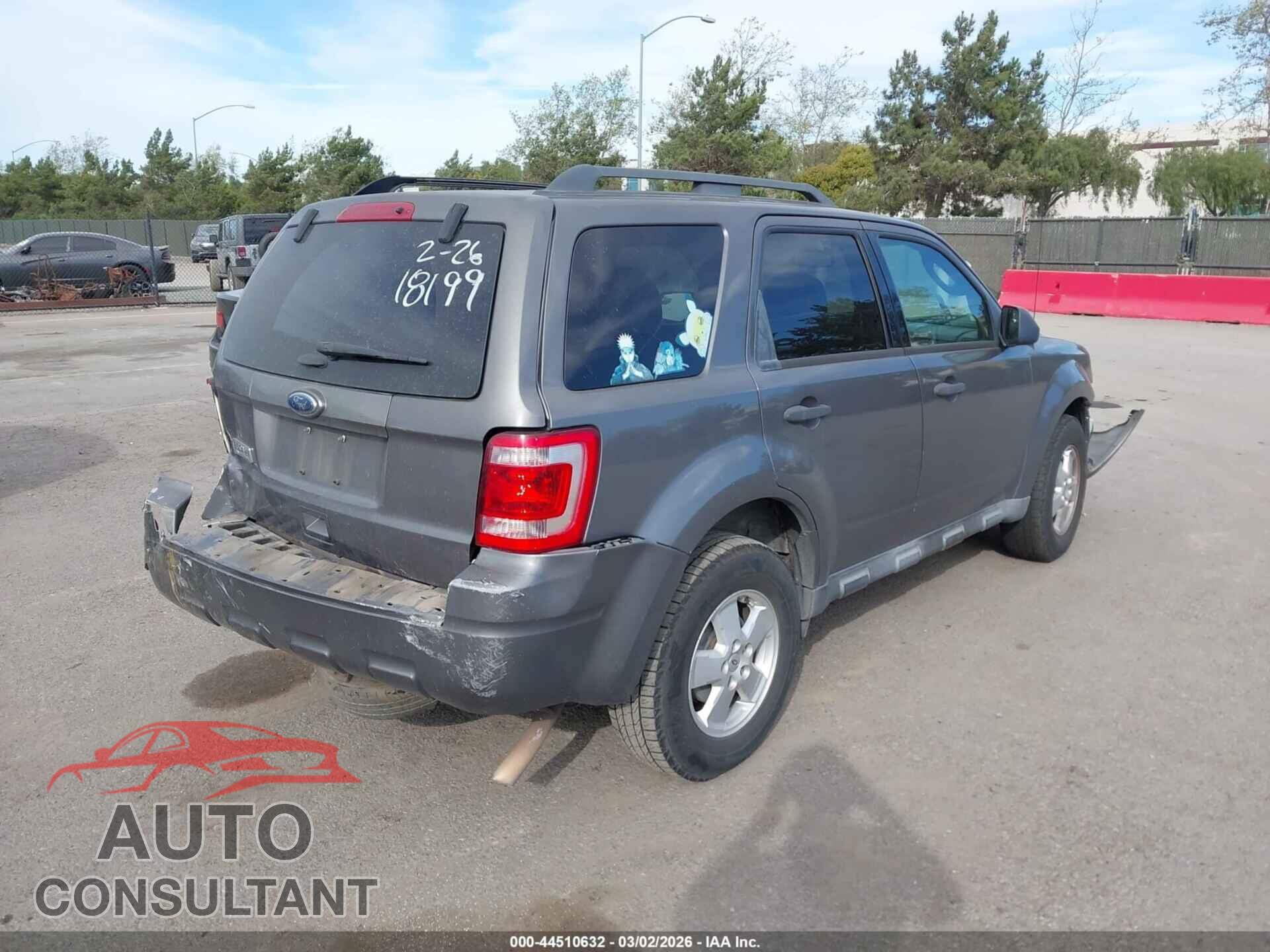 FORD ESCAPE 2012 - 1FMCU0D75CKB18199