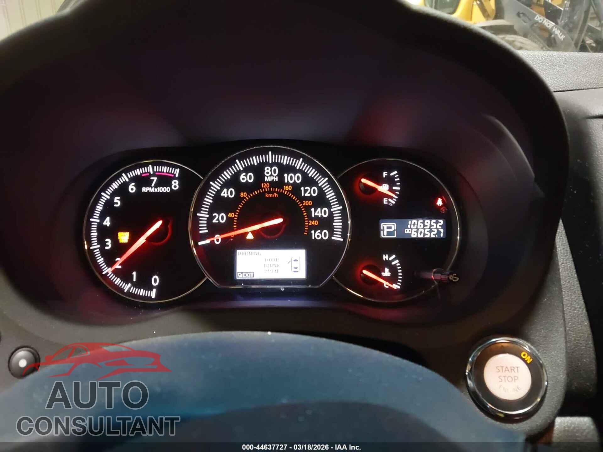 NISSAN MAXIMA 2012 - 1N4AA5AP3CC843600