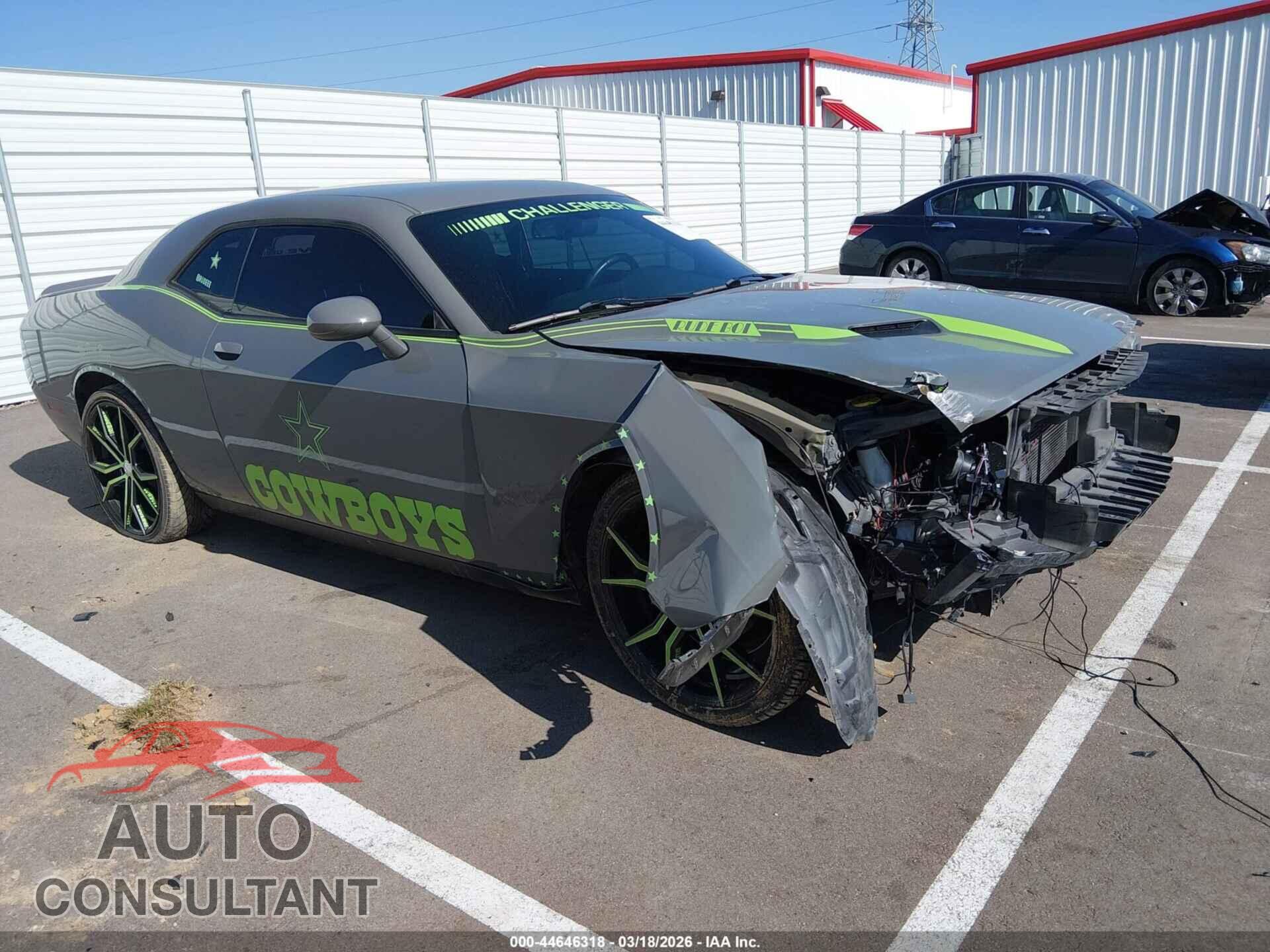 DODGE CHALLENGER 2018 - 2C3CDZAG1JH112423